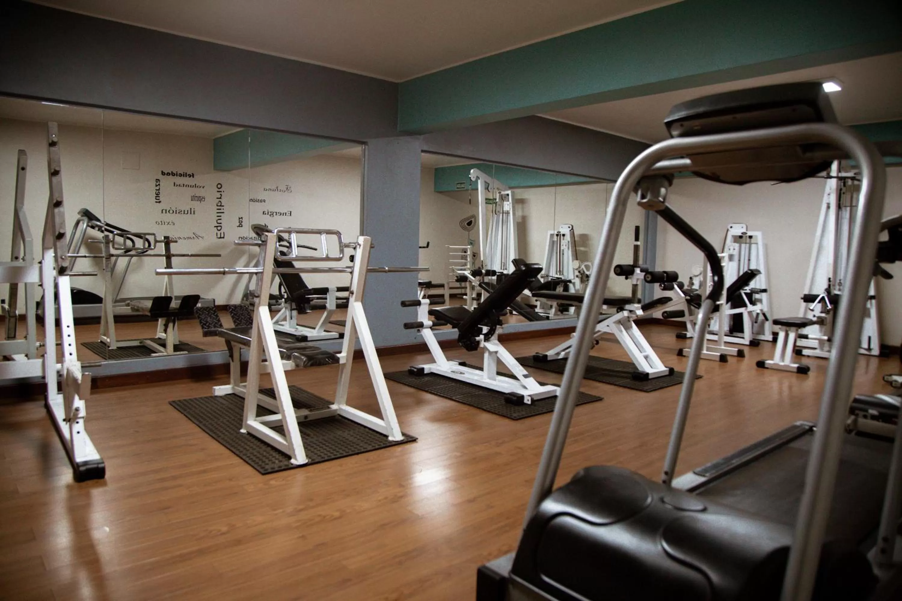 Fitness centre/facilities in Casa Real Hotel