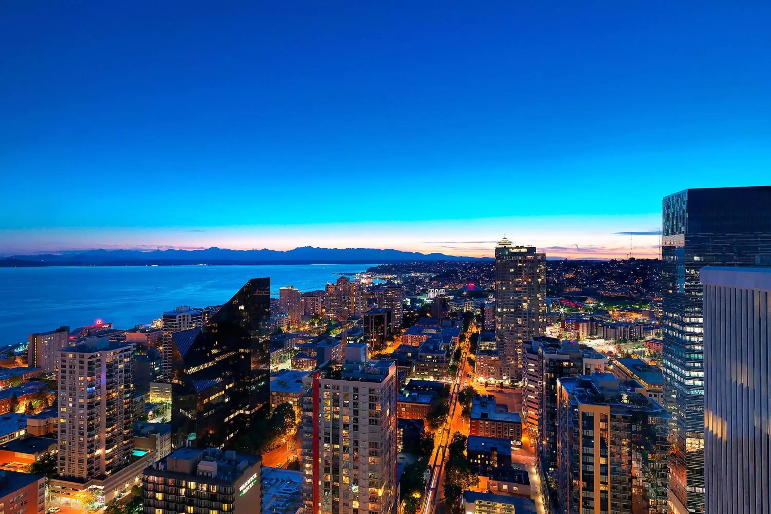 Property building, Bird's-eye View in The Westin Seattle