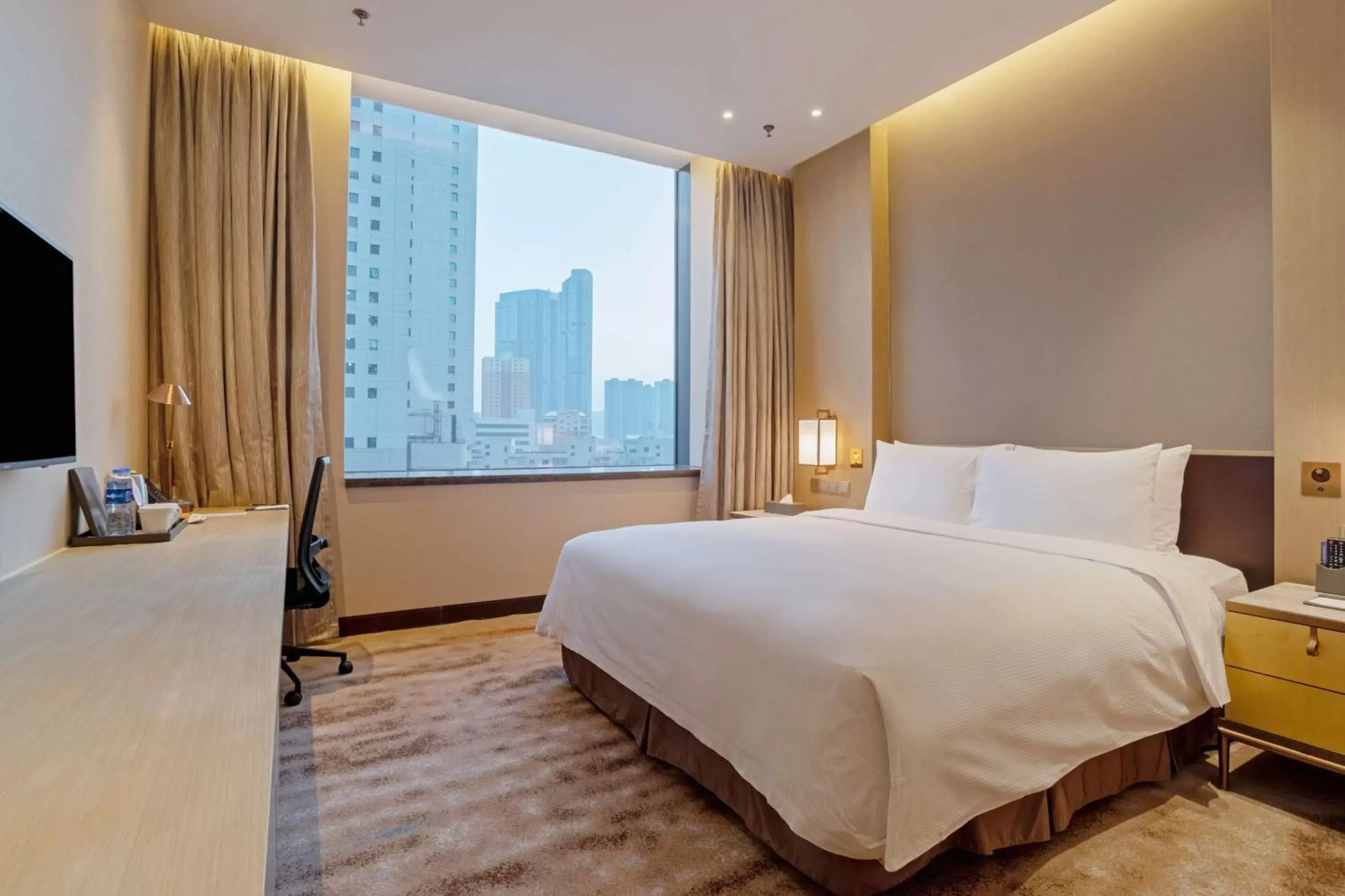 Bed in Hilton Shenyang