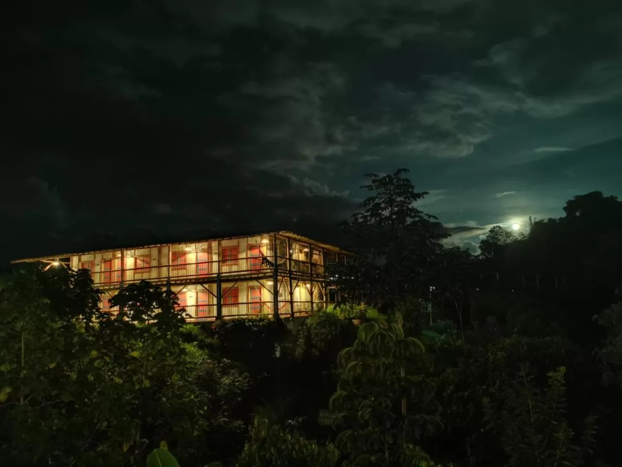 Property building in Los Otobos finca hotel 1