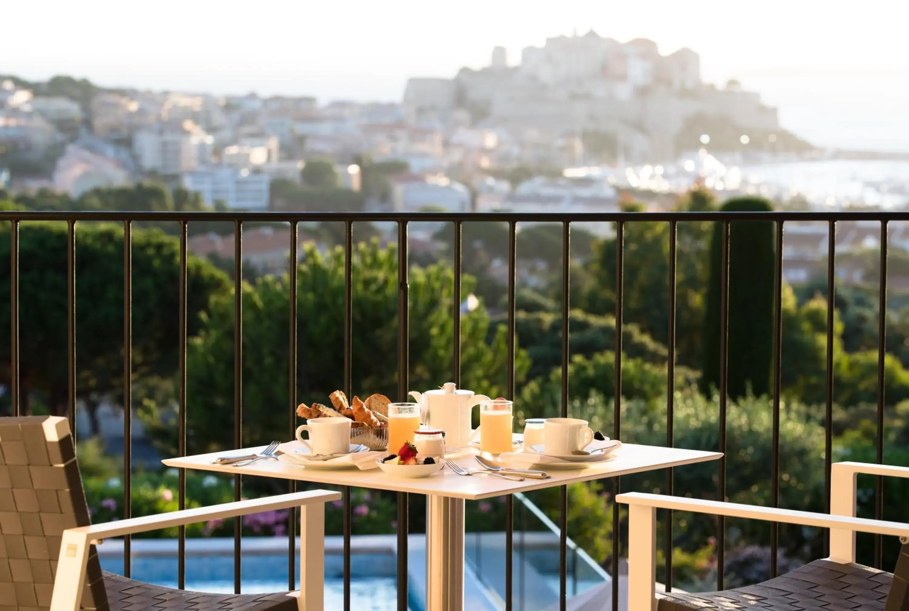 Balcony/Terrace in La Villa Calvi