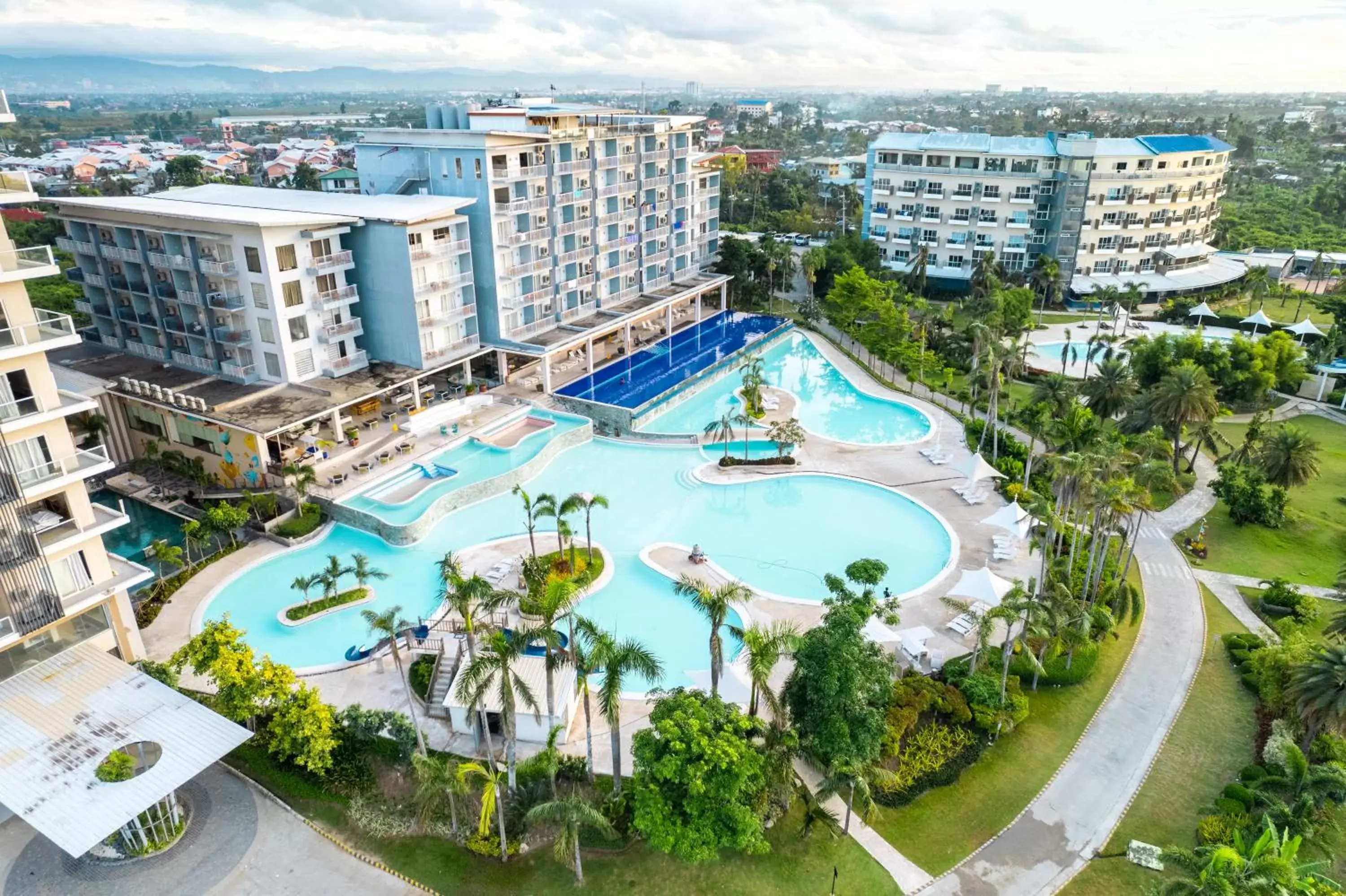 Property building, Bird's-eye View in Solea Mactan Resort