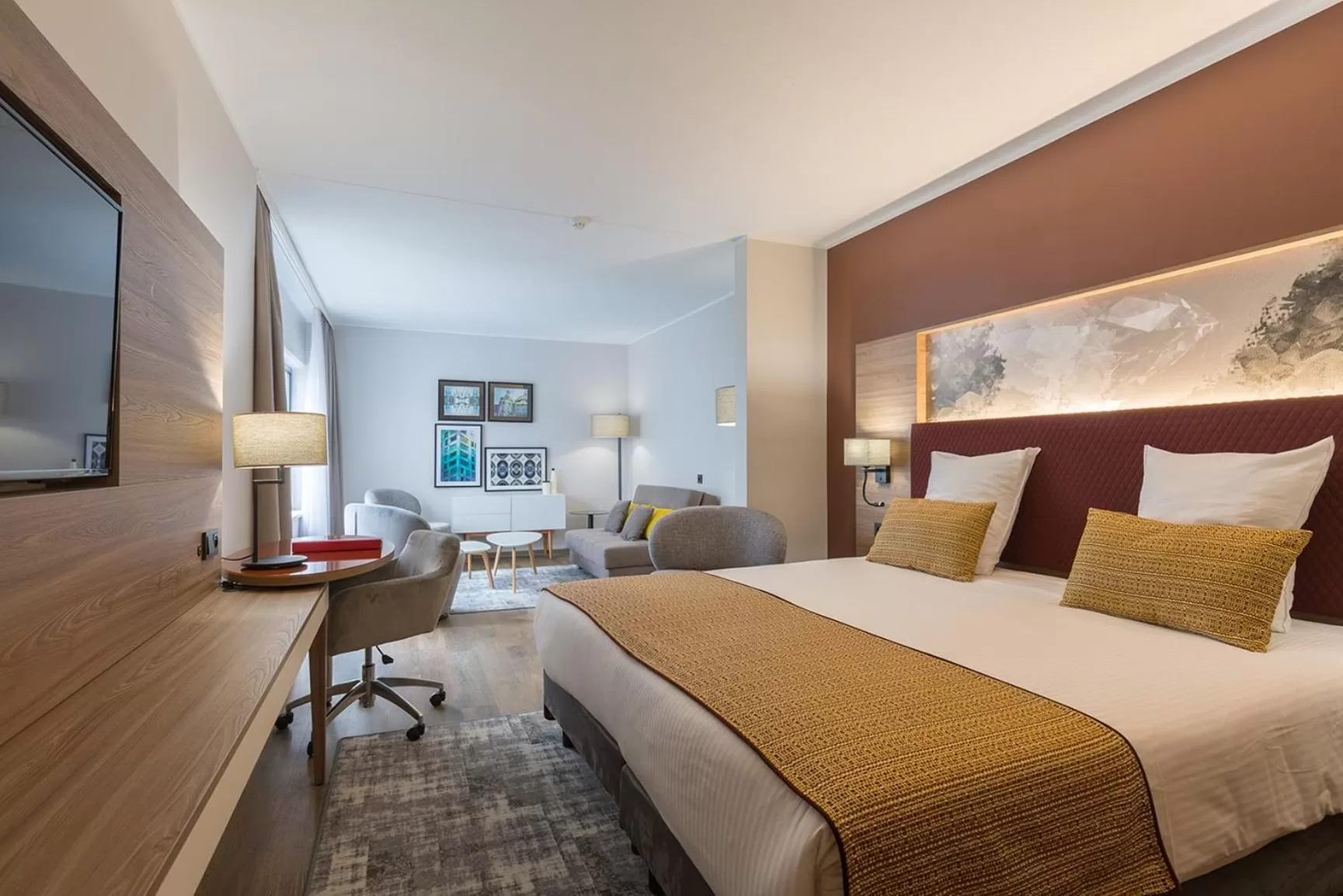 Photo of the whole room, Bed in Leonardo Hotel Antwerpen