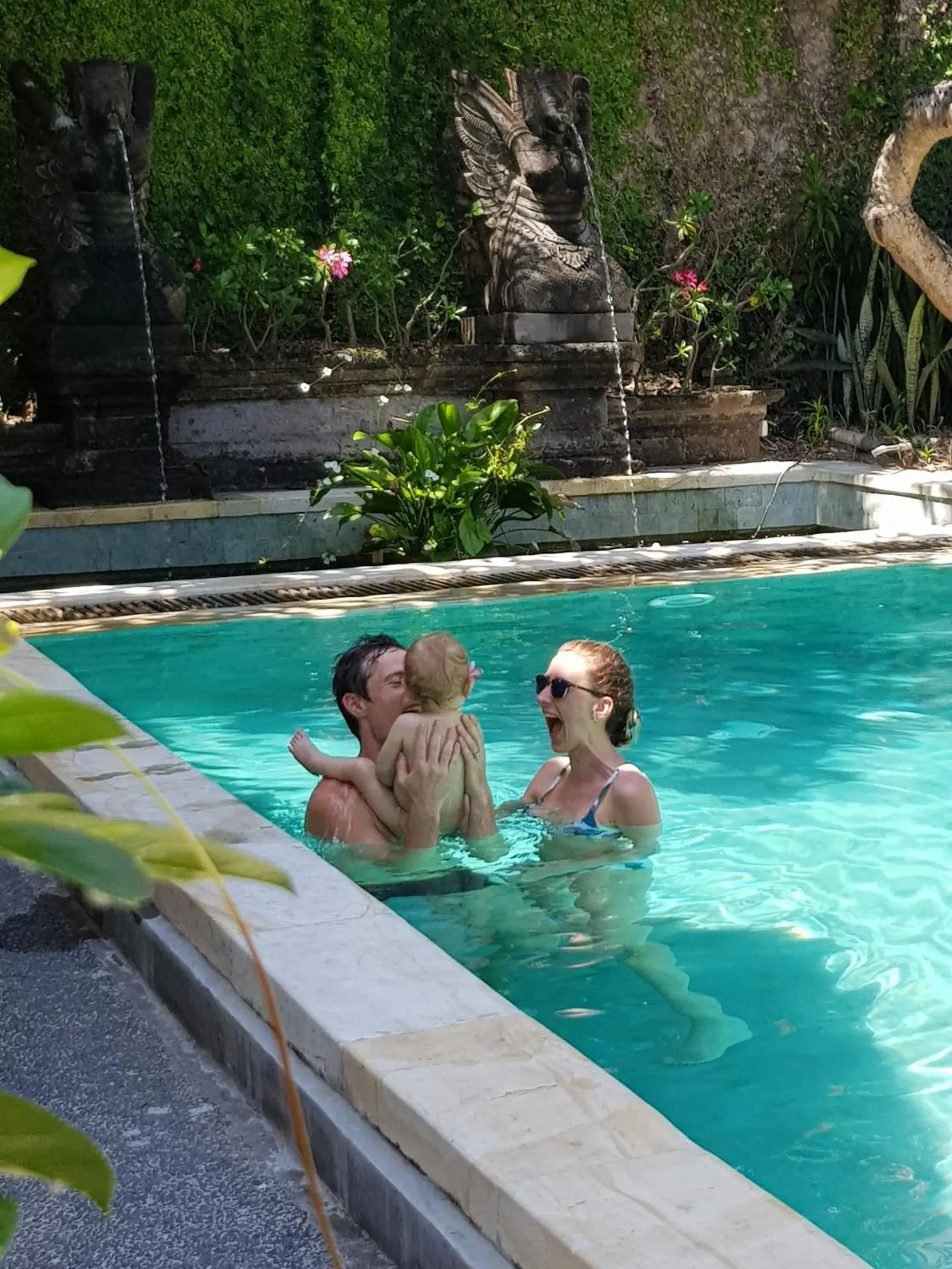 People, Swimming Pool in Puri Mesari Hotel