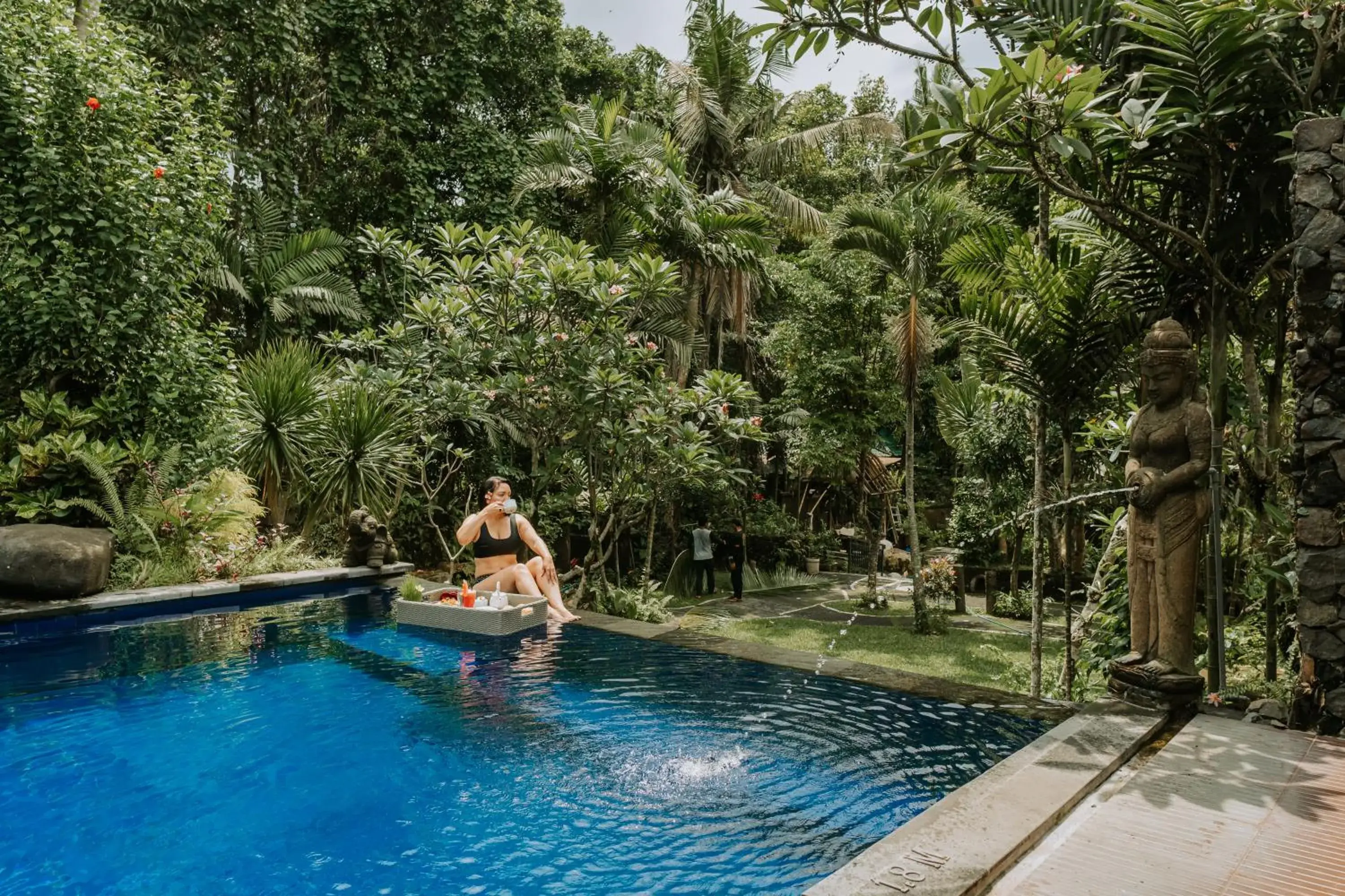 Restaurant/places to eat, Swimming Pool in Dewangga Ubud