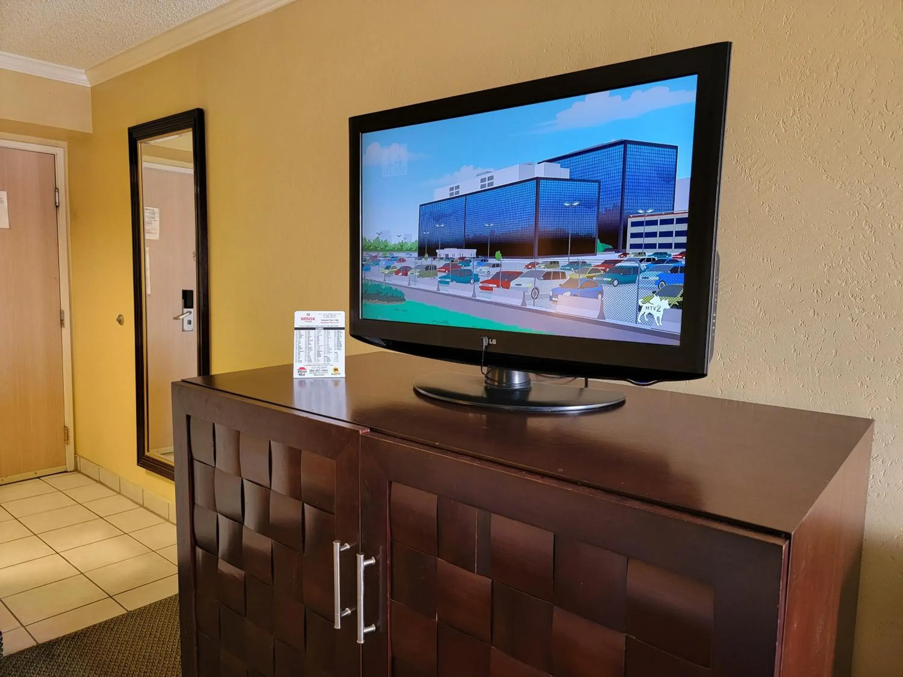 TV and multimedia, TV/Entertainment Center in Extend-A-Suites - Amarillo West