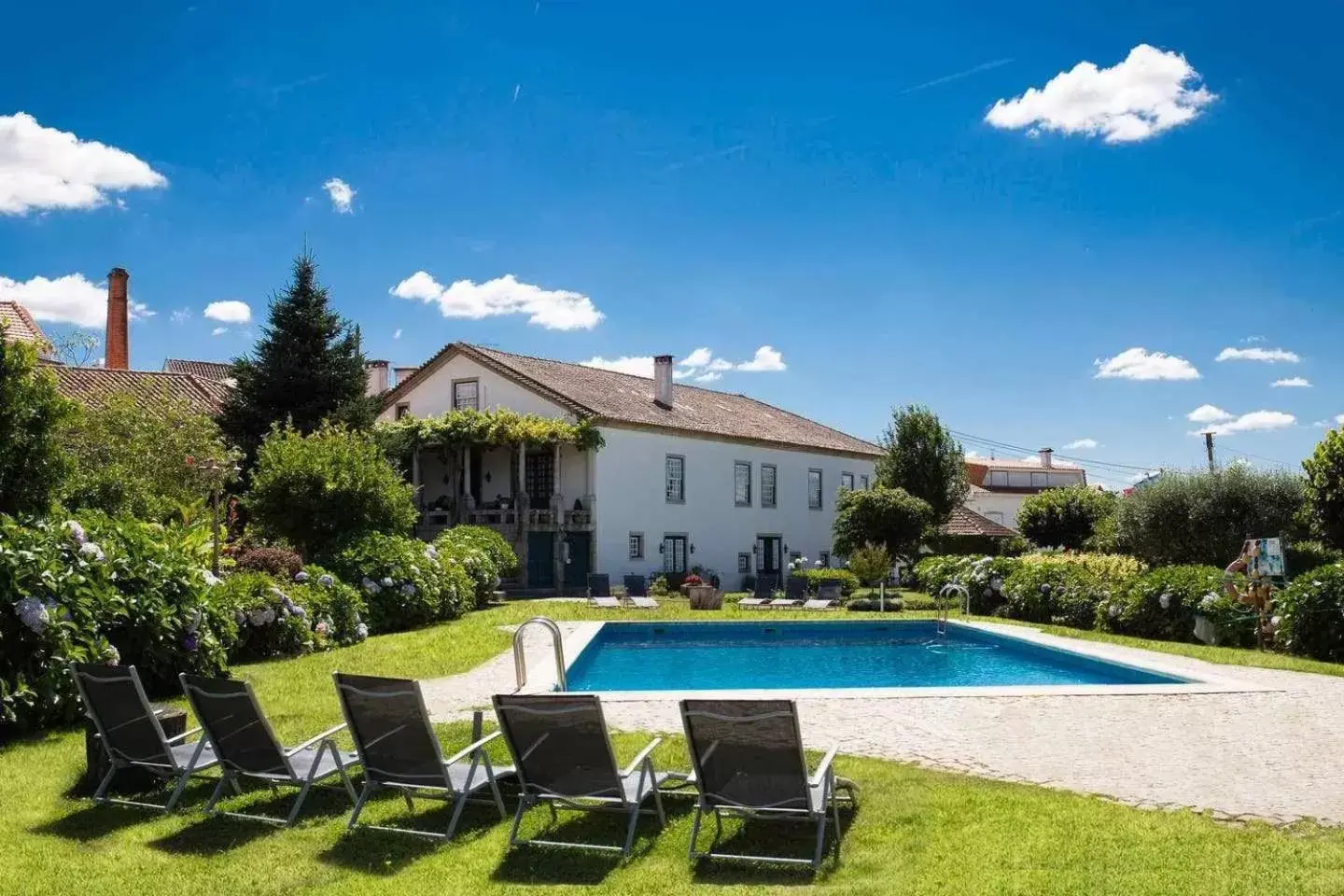 Property building, Swimming Pool in Casa de Santa Ana da Beira