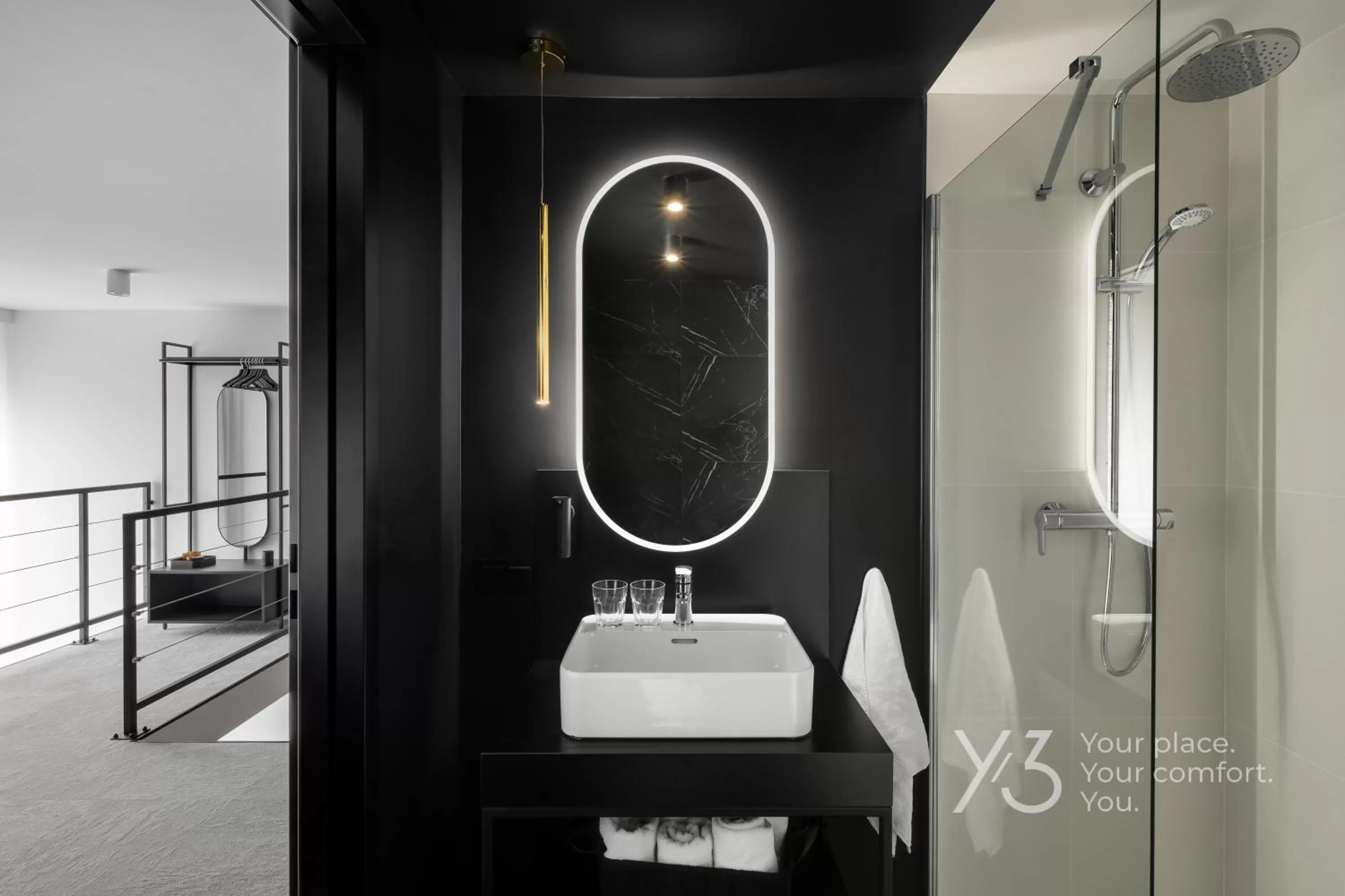Shower in Saint Martin by Y3 Hotels, Old Town with Wellness