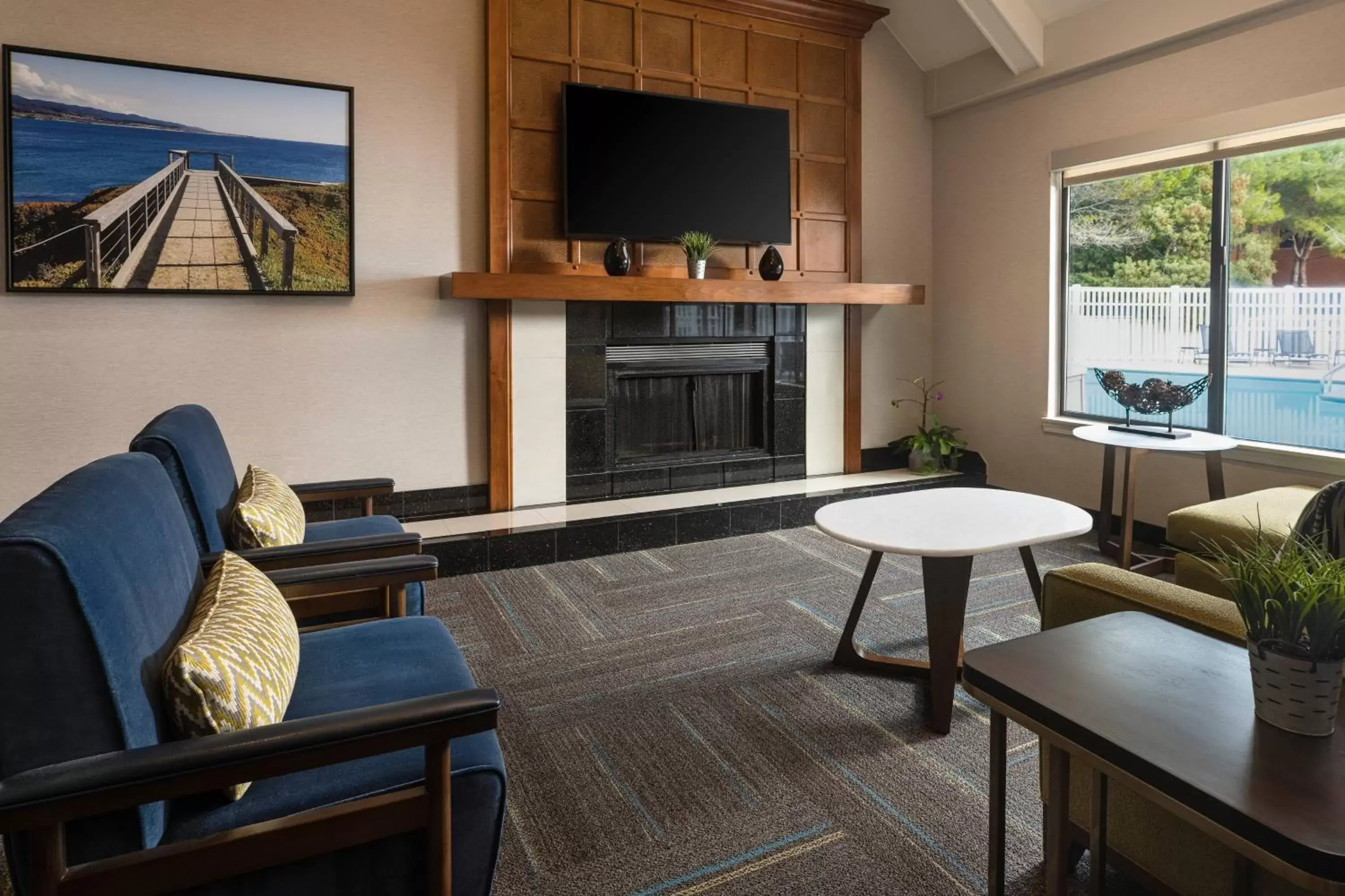 Lobby or reception, Seating Area in Residence Inn by Marriott San Francisco Airport San Mateo