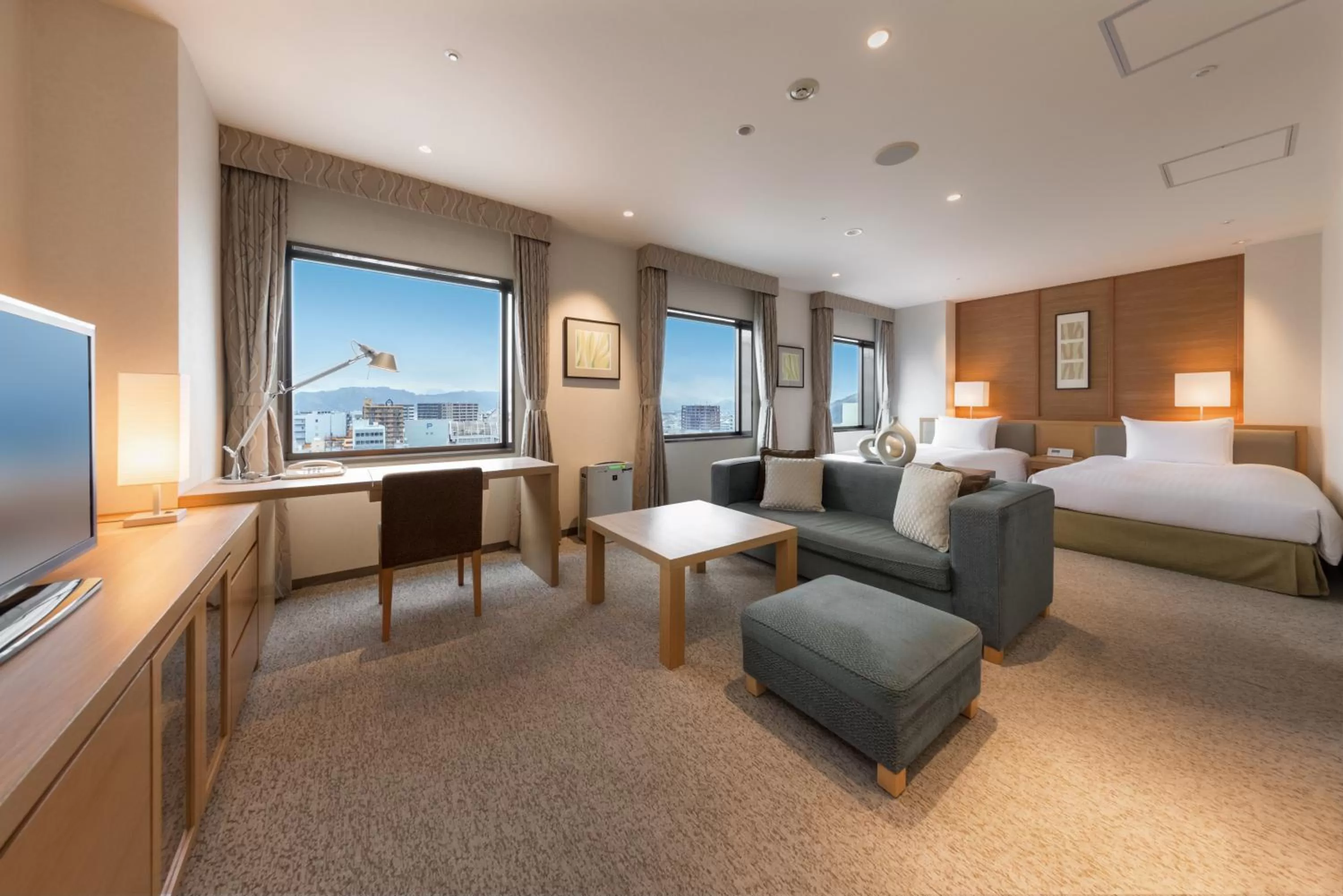 Photo of the whole room, Bed in Hotel Associa Shizuoka