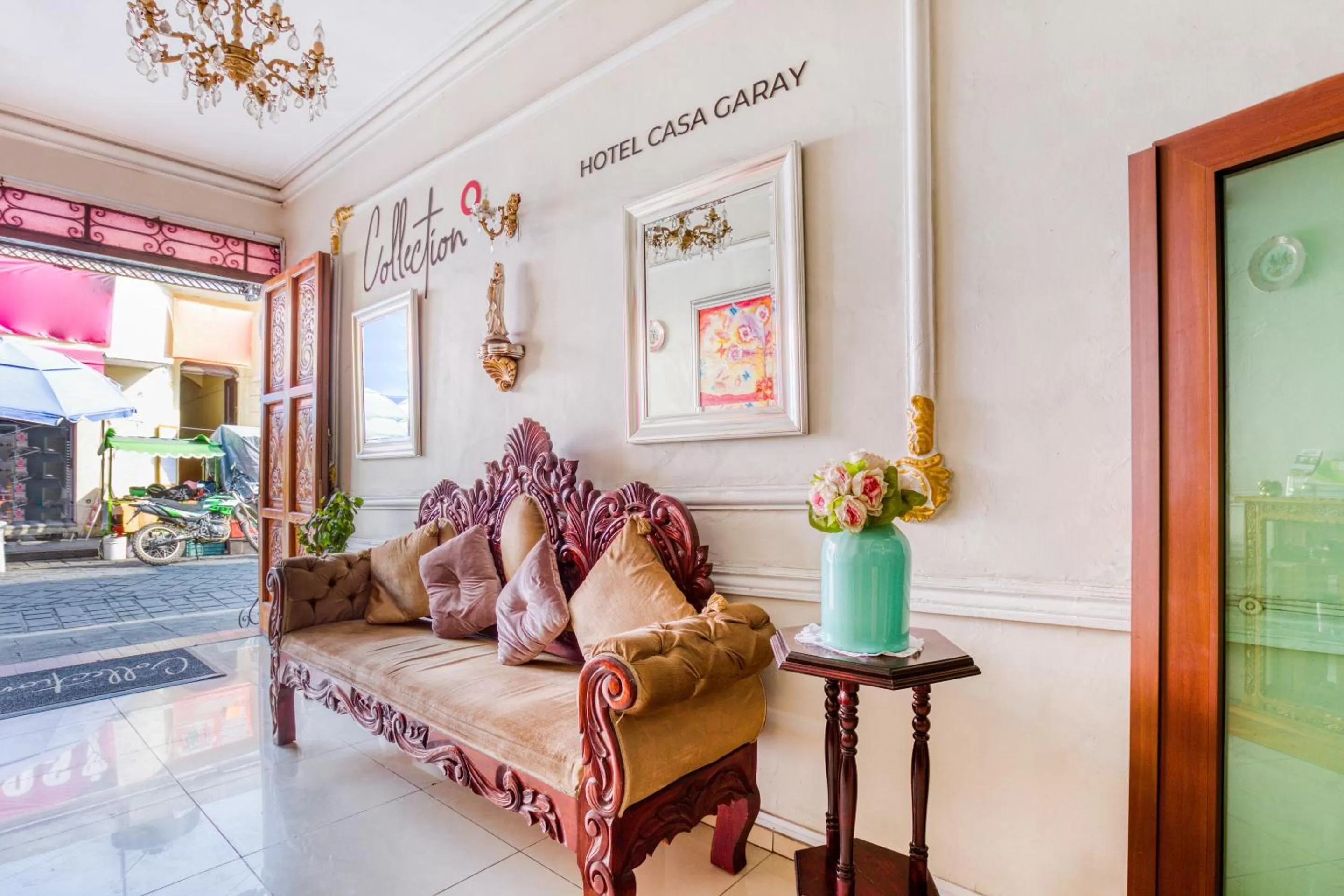 Lobby or reception in Hotel Boutique Casa Garay