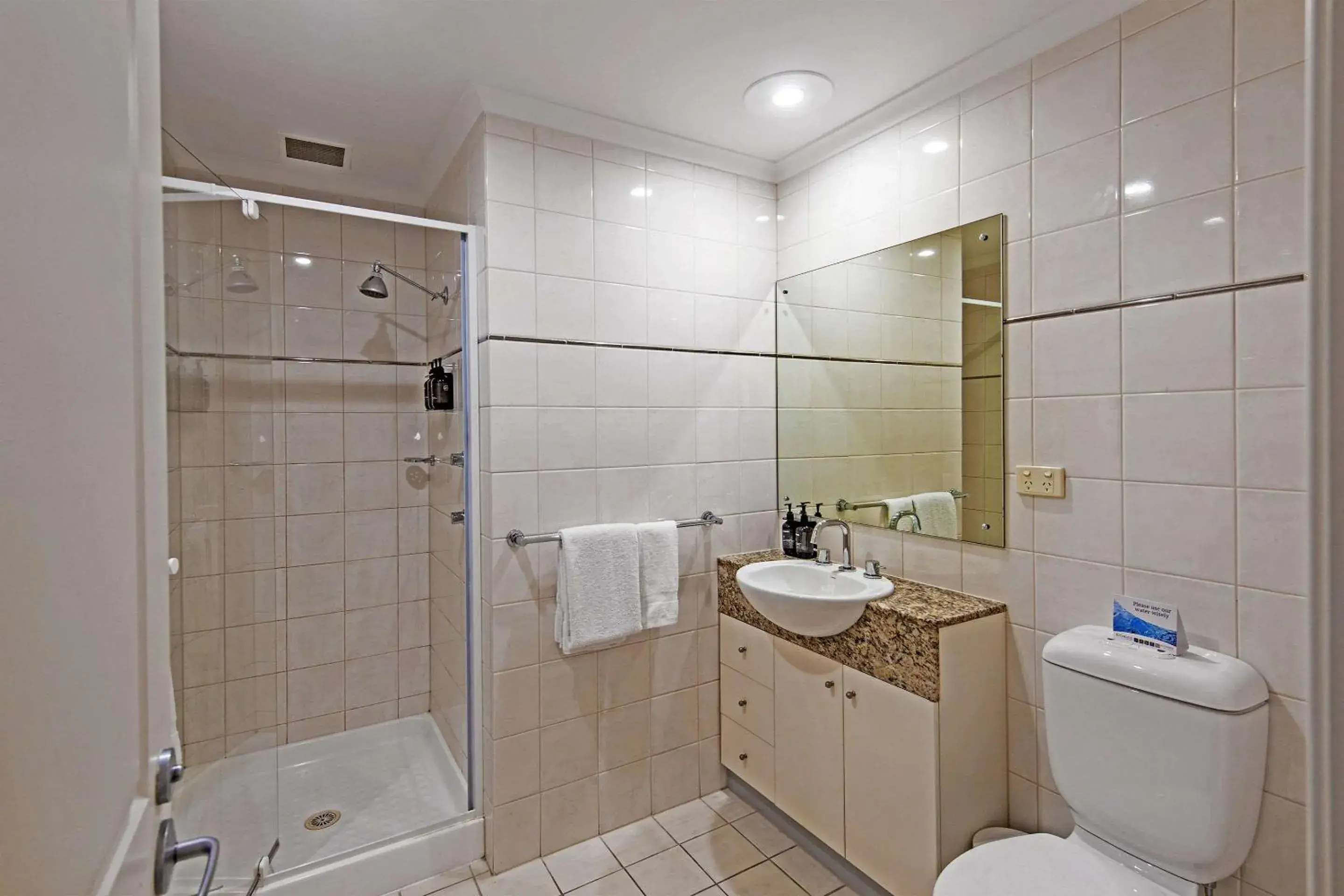 Bathroom in Quality Apartments Adelaide Central