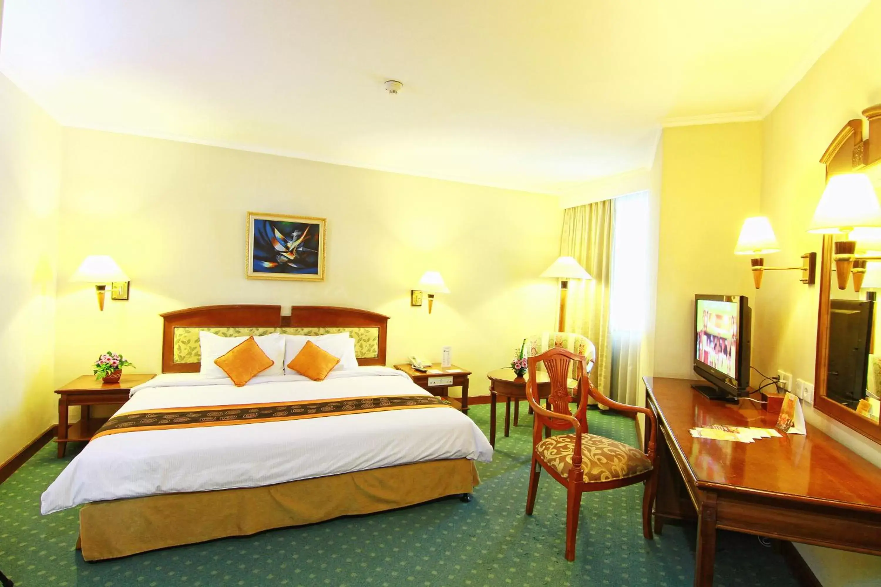 Bed in Grand Arkenso Park View Bed in Grand Arkenso Park View