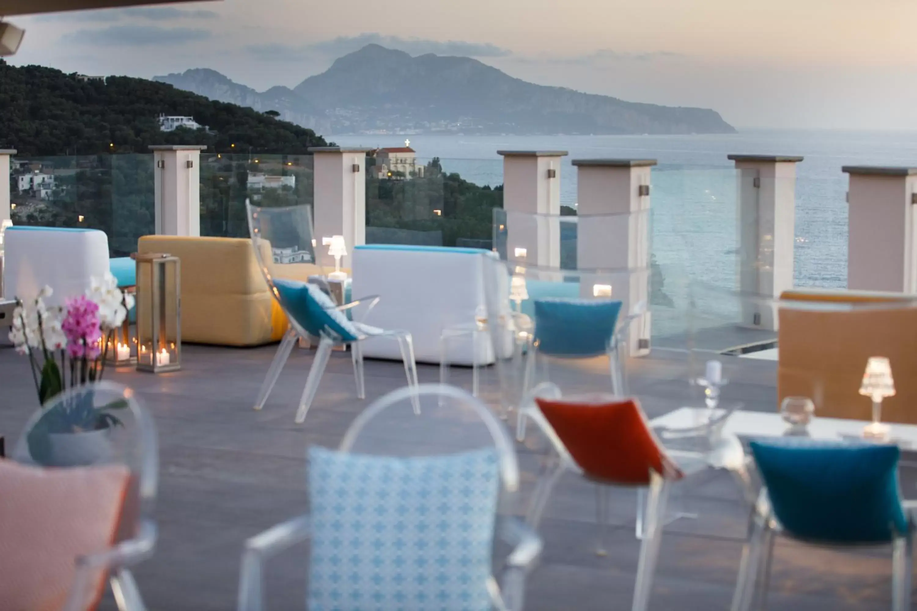 Lounge or bar, Restaurant/Places to Eat in Villa Fiorella Art Hotel