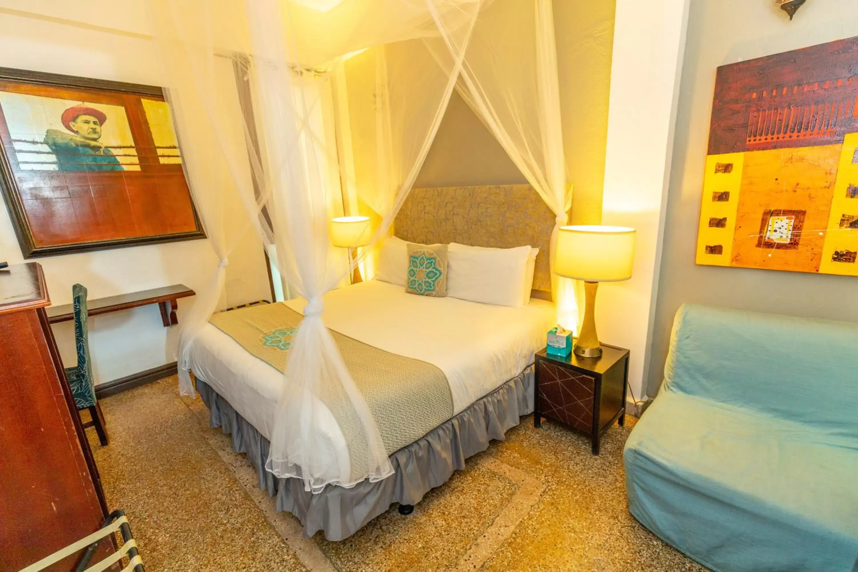Bedroom, Bed in CasaBlanca Hotel