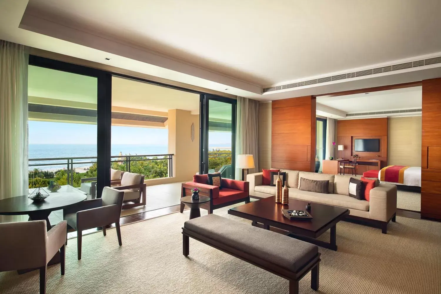 Living room, Seating Area in Raffles Hainan Clear Water Bay