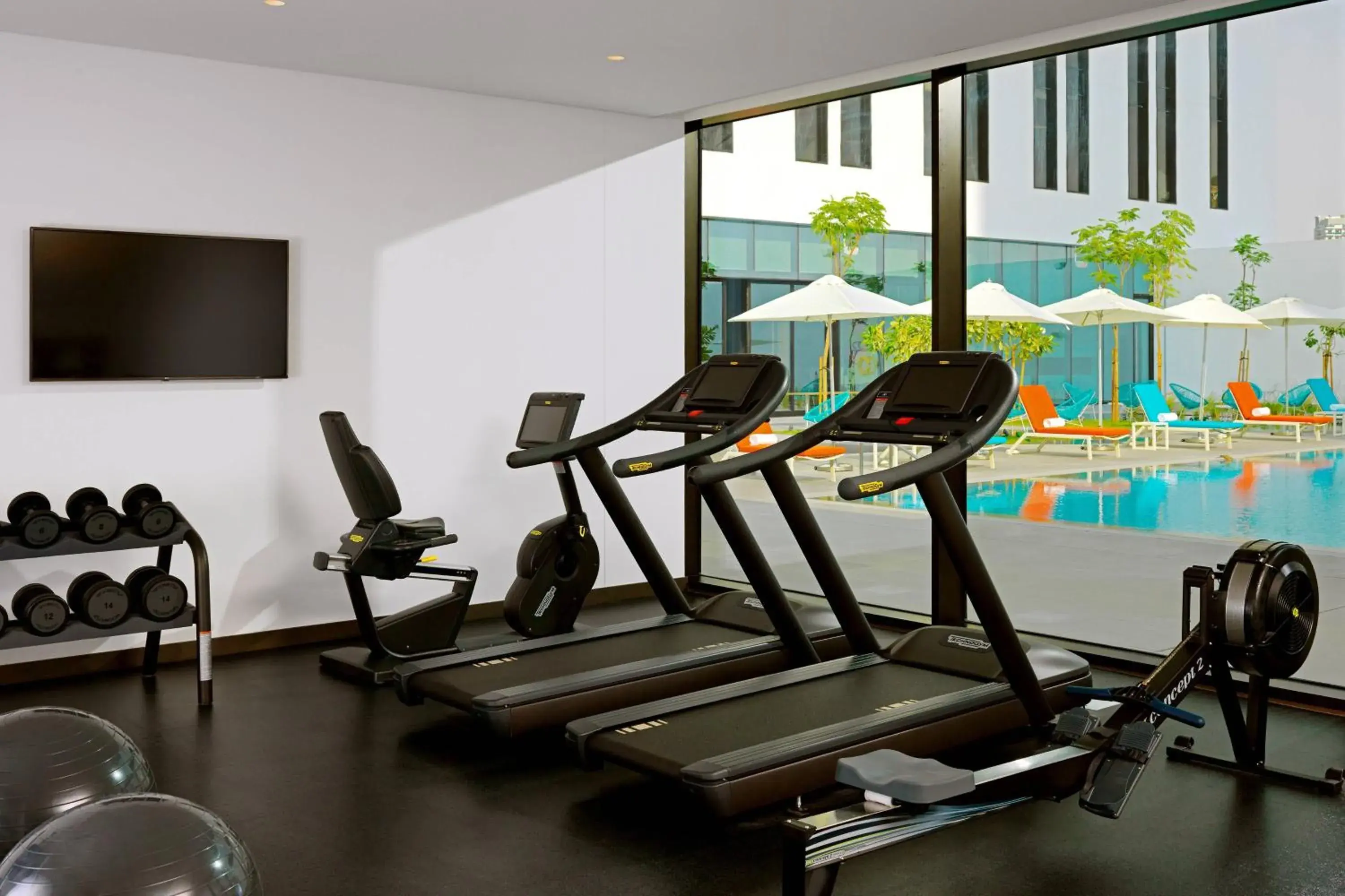 Fitness centre/facilities, Fitness Center/Facilities in Aloft Me'aisam, Dubai