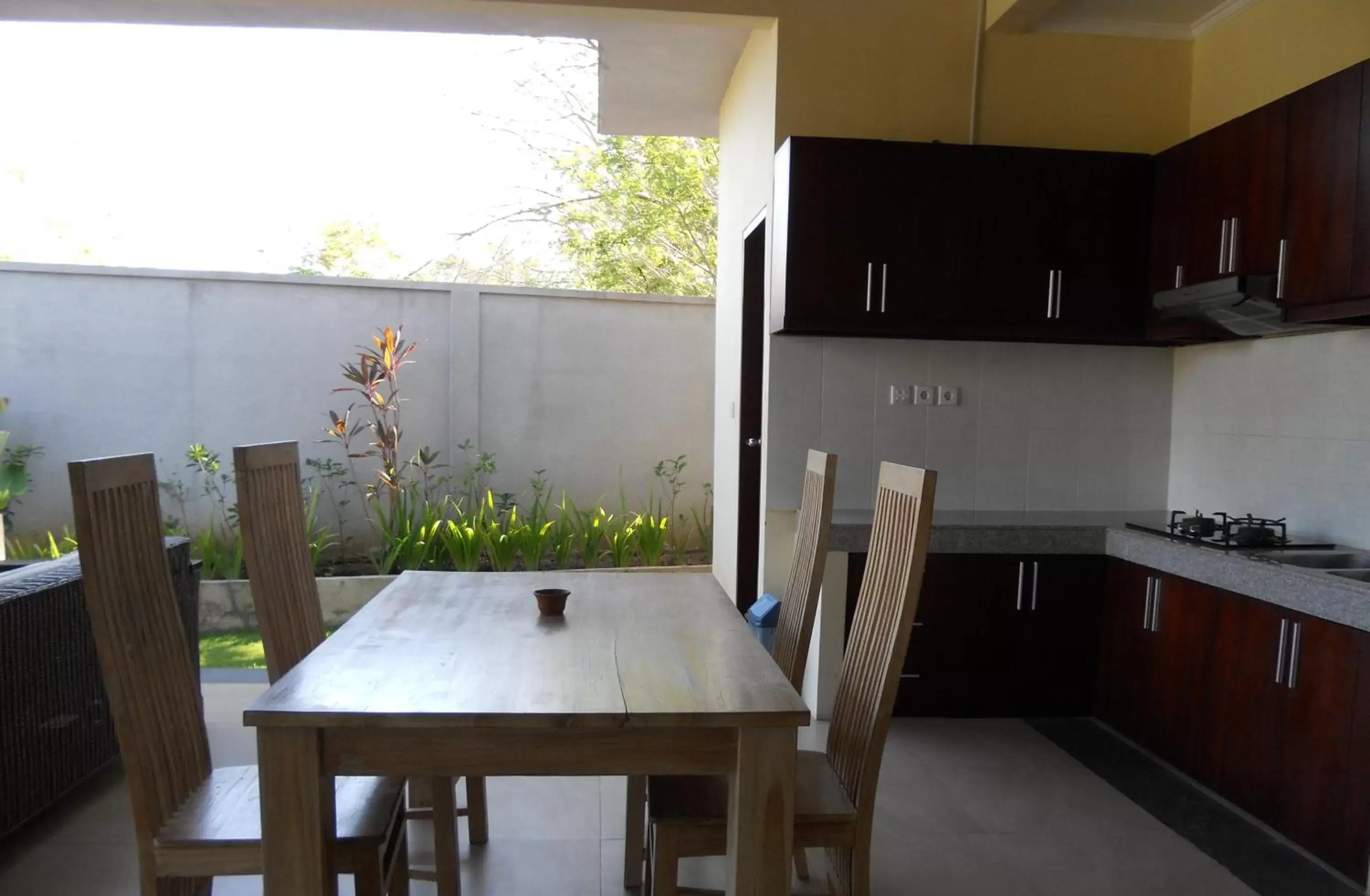 Living room, Kitchen/Kitchenette in Avisara Villa & Suite