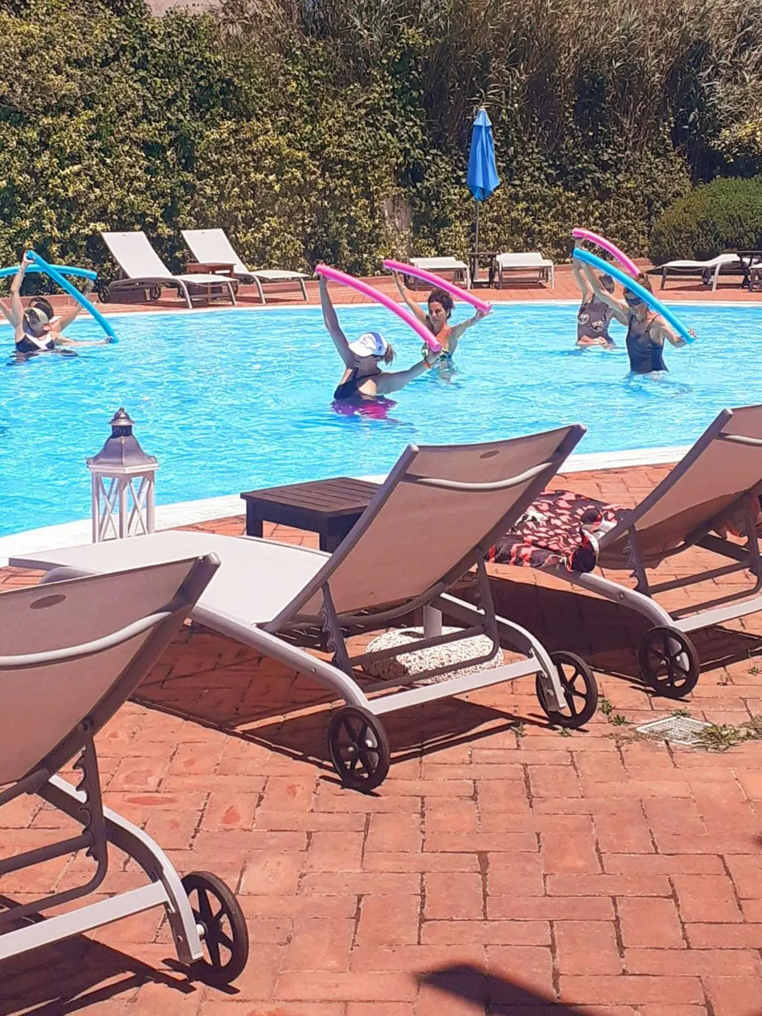 People, Swimming Pool in Hotel La Funtana