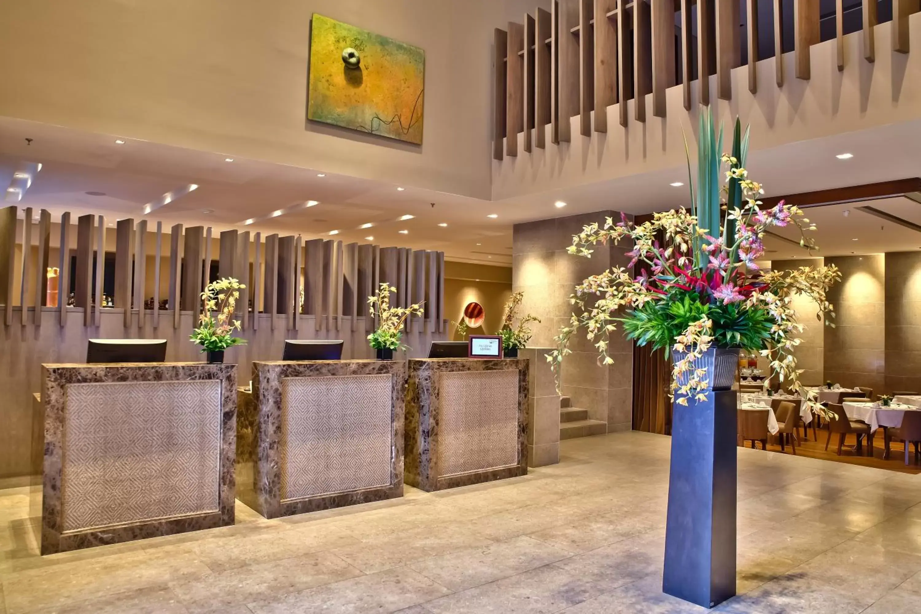 Lobby or reception in Hotel Rosales Plaza