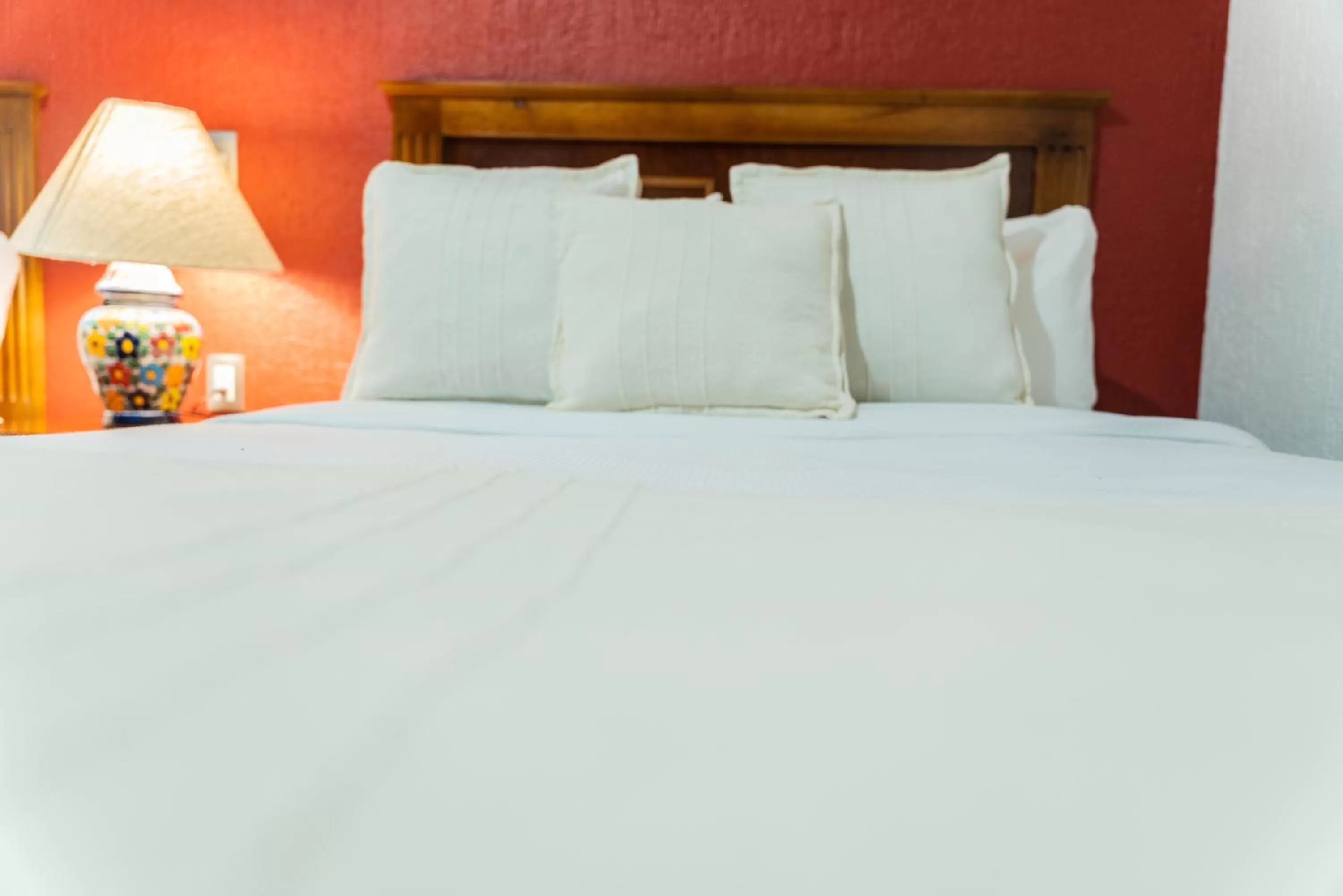 Bed in Casa Graciela Hotel Pátzcuaro