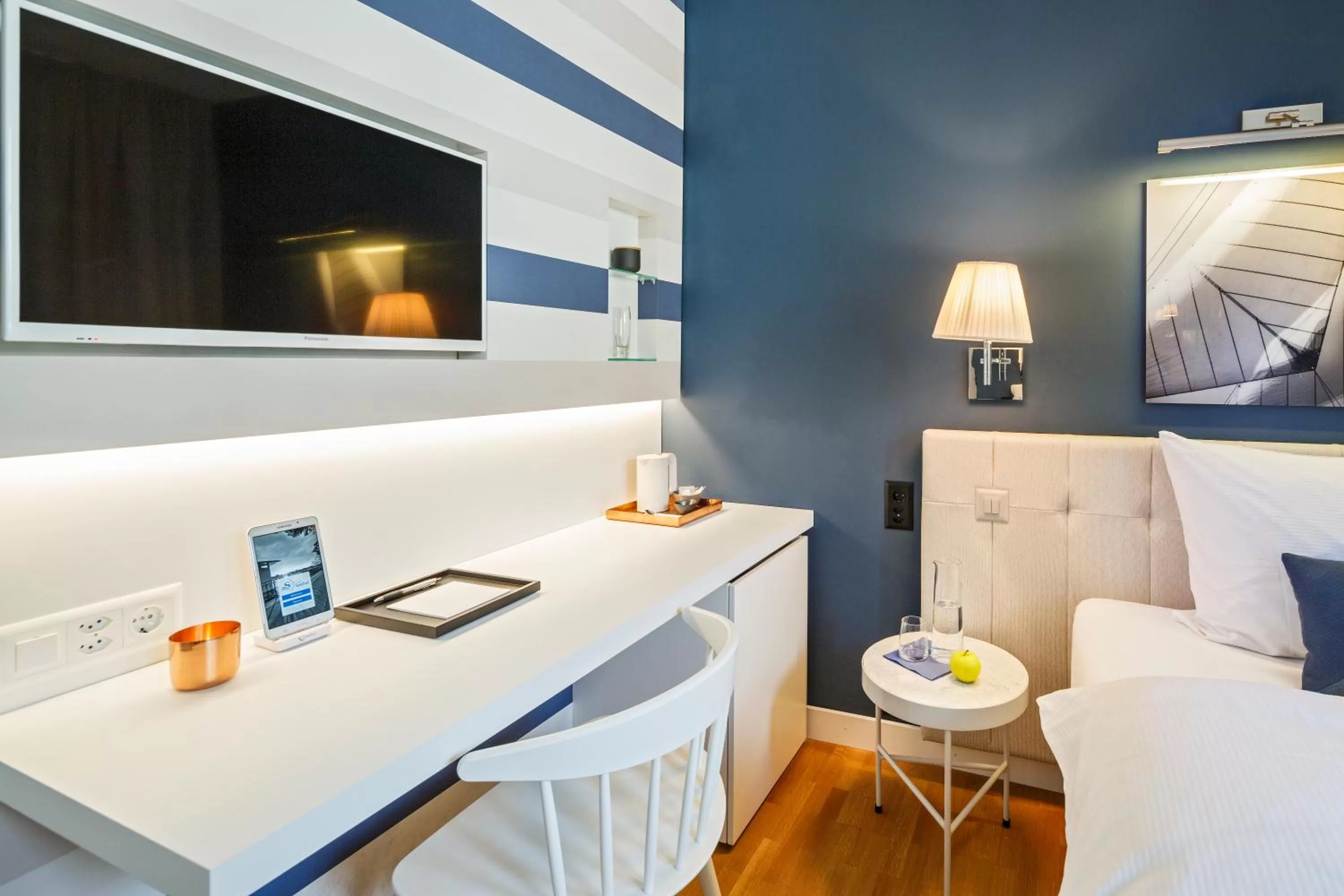 TV and multimedia, Bed in Hotel Seehof