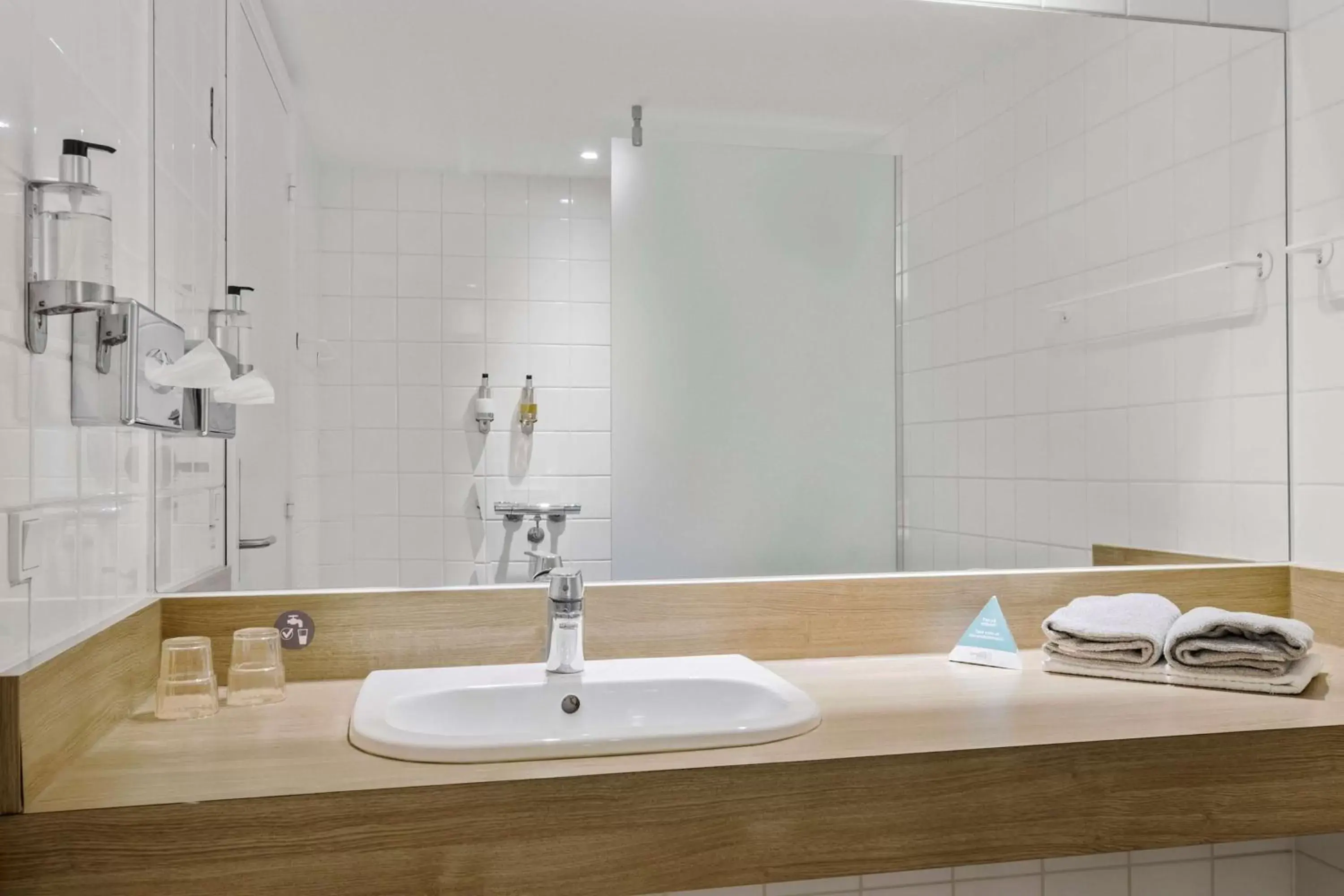 Bathroom in Hotel Sonderborg Strand; Sure Hotel Collection by Best Western