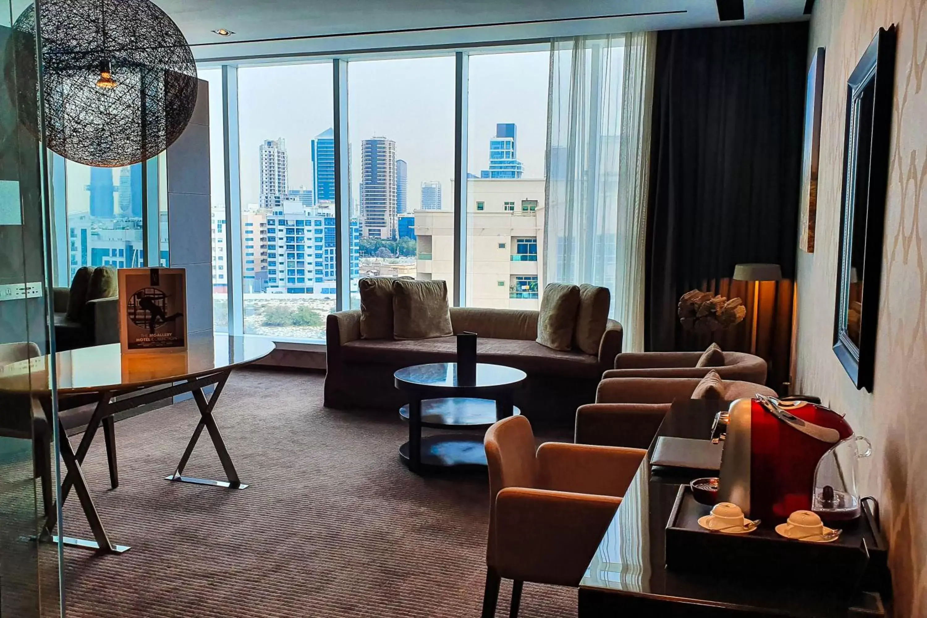 Living room in The Canvas Dubai - MGallery Hotel Collection