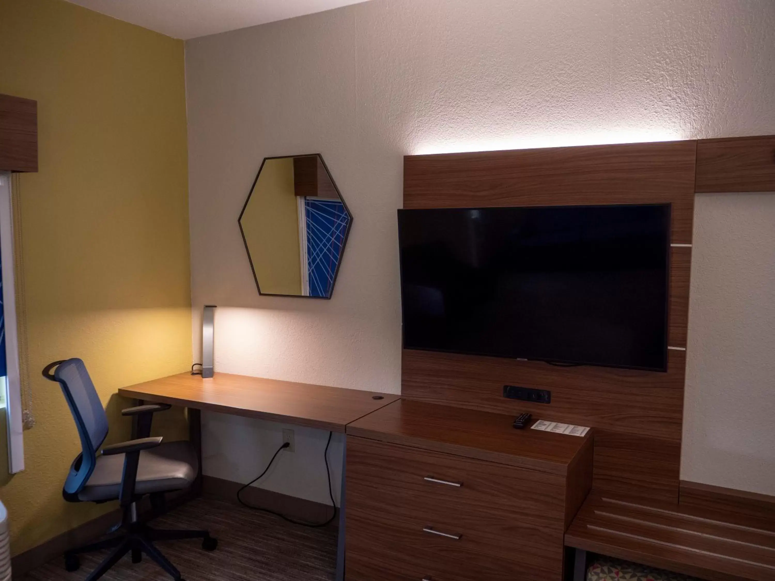 TV/Entertainment Center in Holiday Inn Express & Suites Greenville Airport, an IHG Hotel