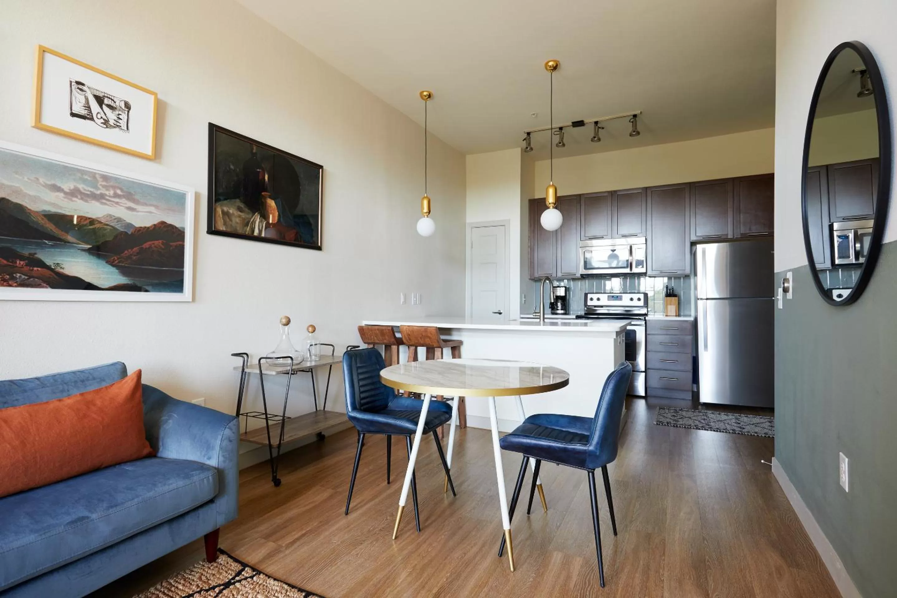 Living room, Dining Area in Sonder at La Villita
