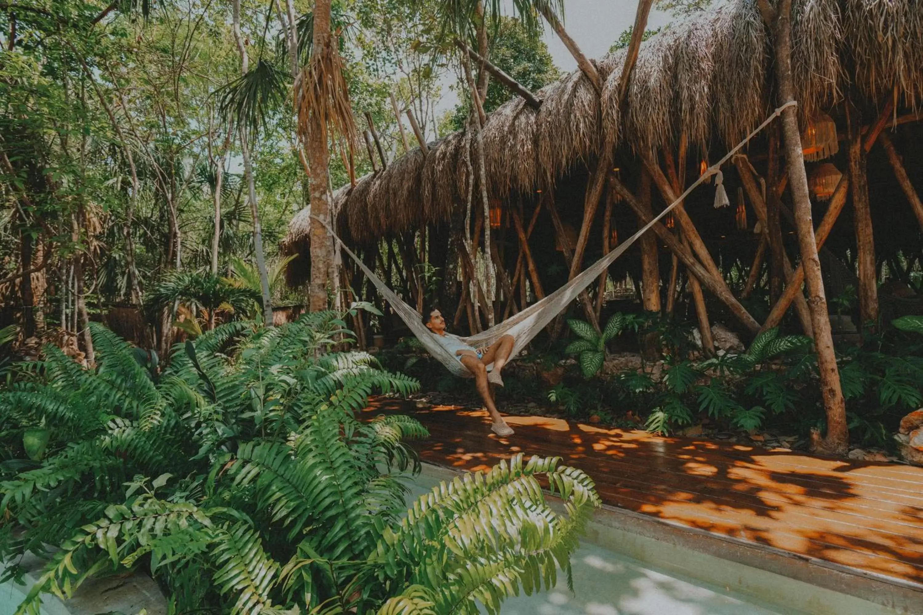 Swimming pool in Naya Bacalar