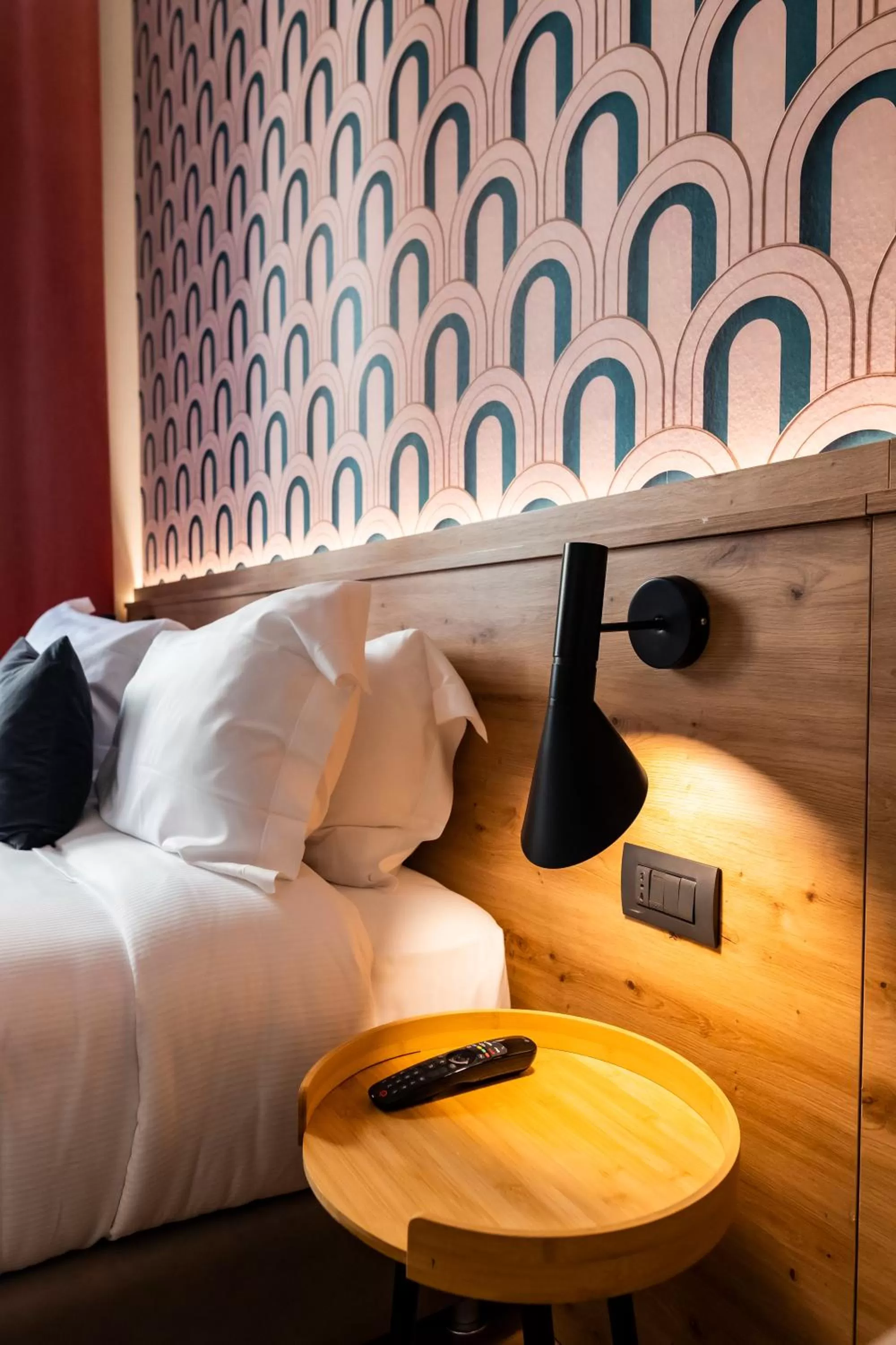 Decorative detail, Bed in Terra Artis Guest House