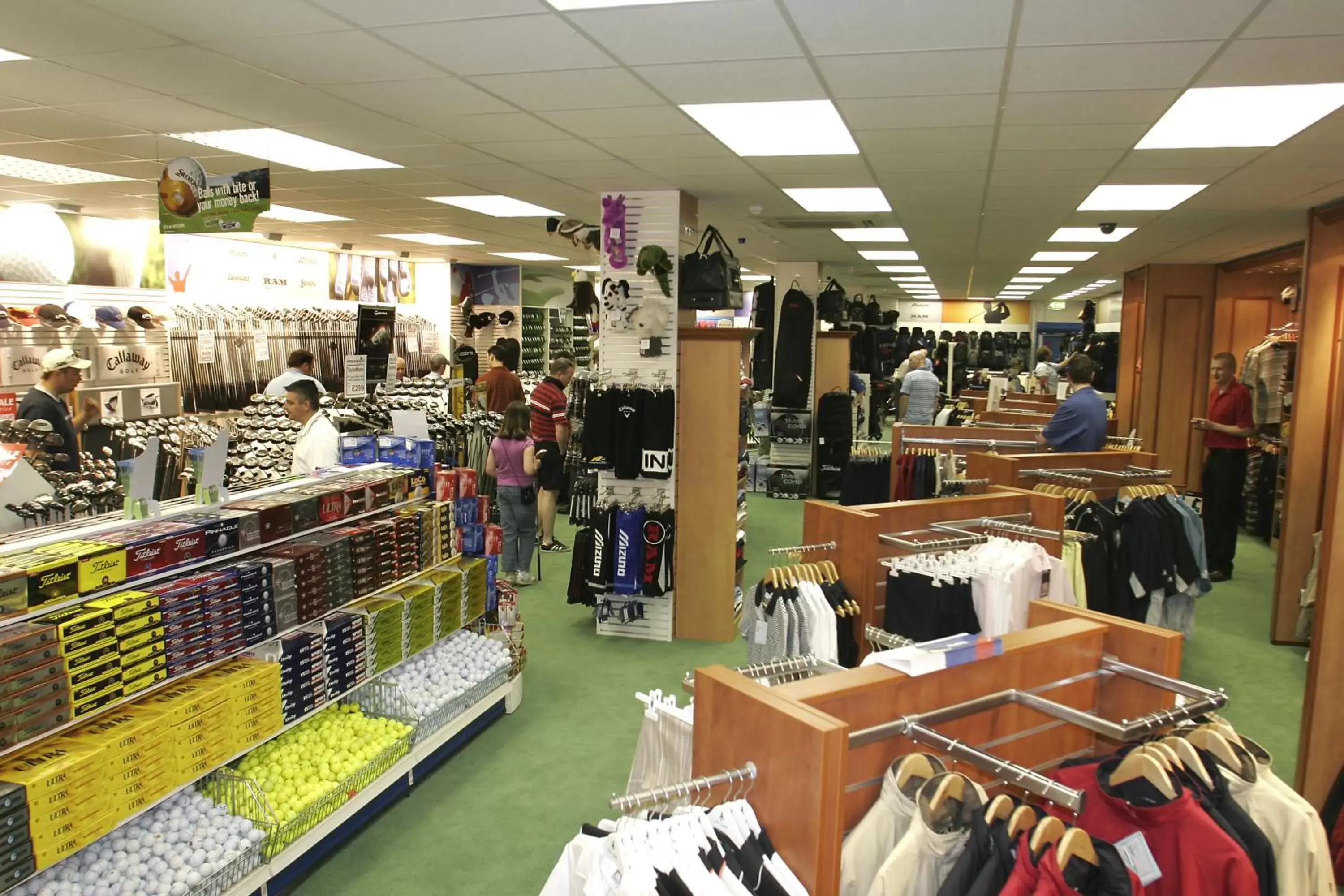 On-site shops in Ufford Park Hotel, Golf & Spa