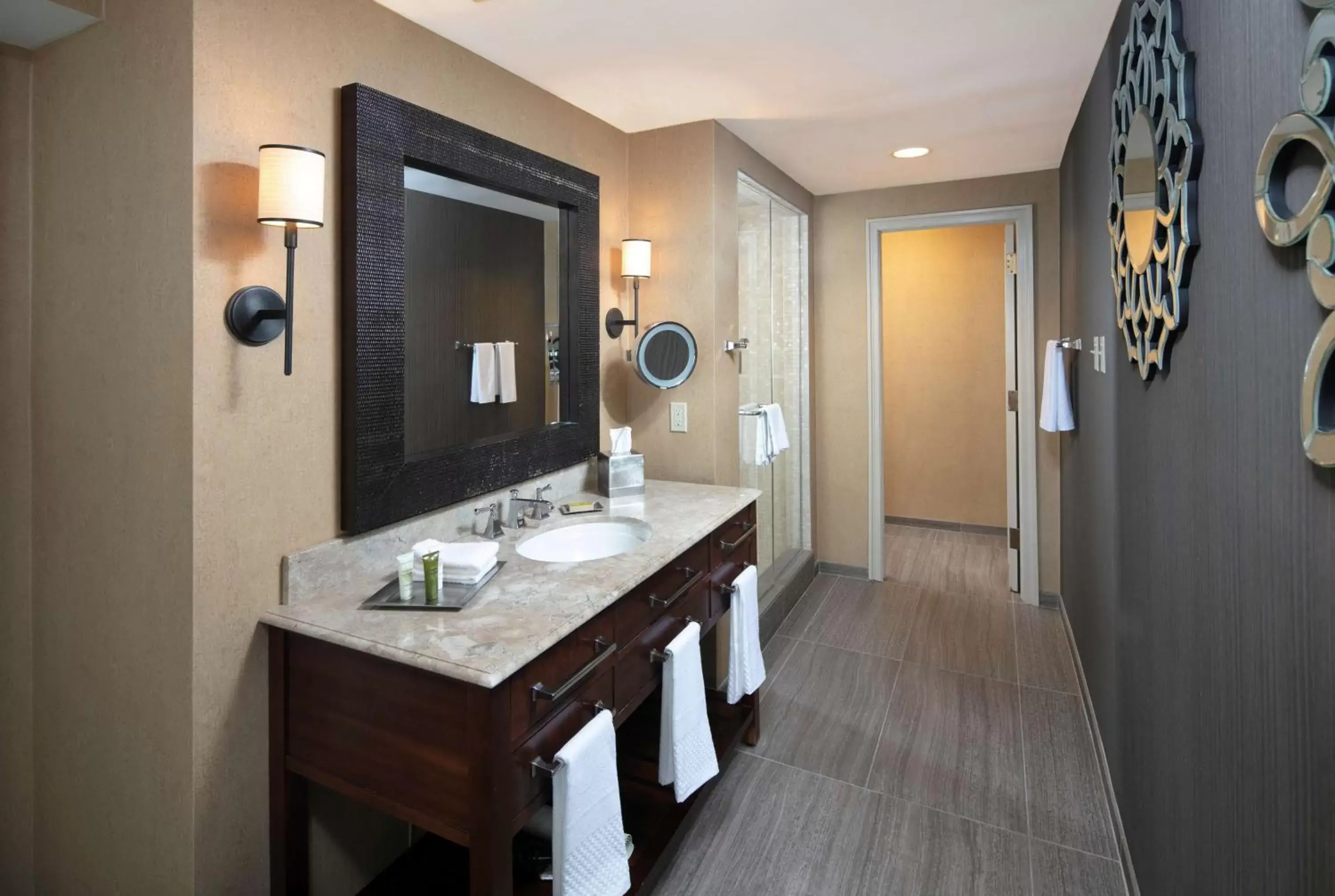 Bathroom in Hilton Milwaukee City Center