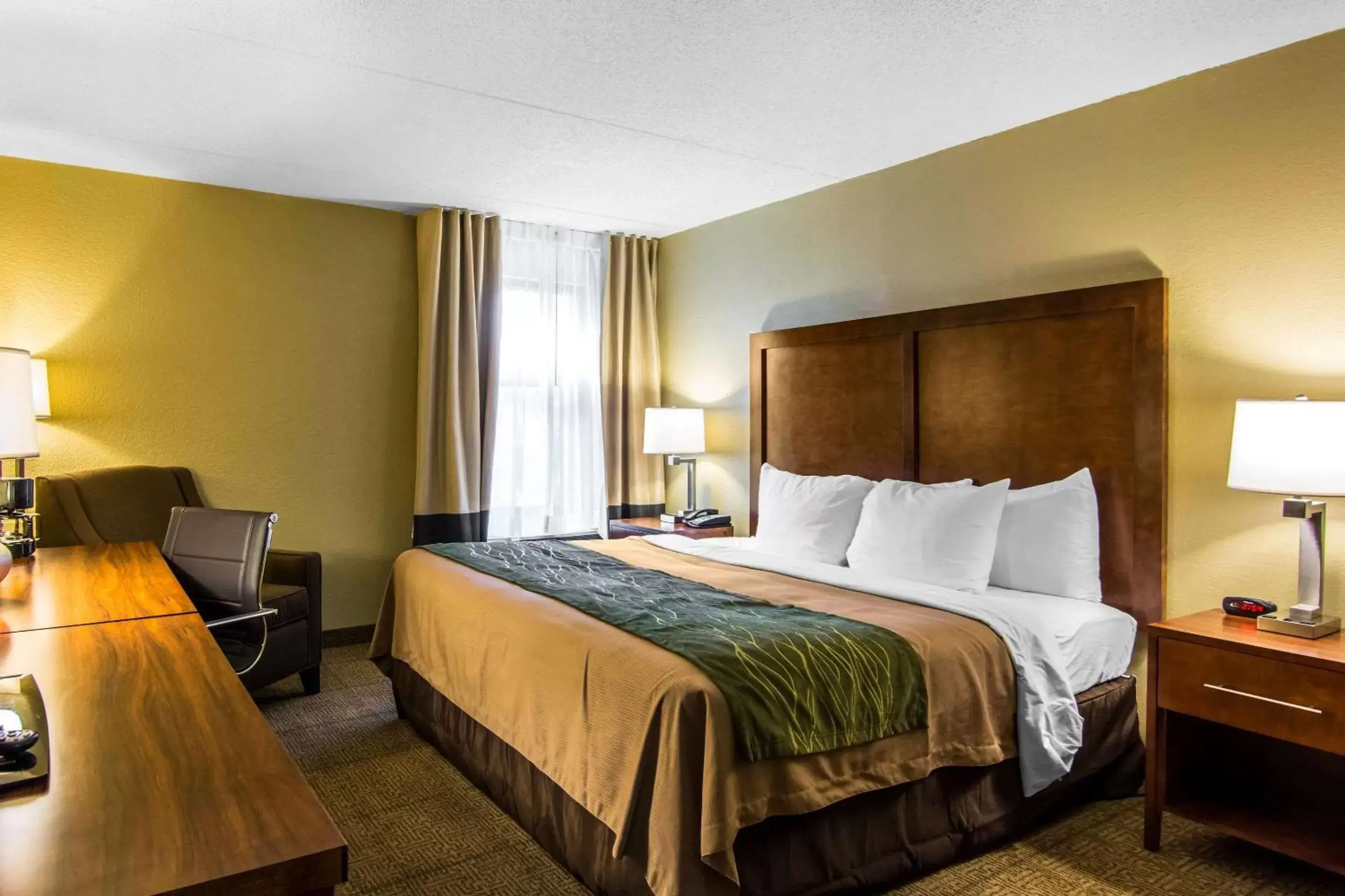 Standard King Room - Non-Smoking in Comfort Inn Newport News-Williamsburg East Standard King Room - Non-Smoking in Comfort Inn Newport News-Williamsburg East