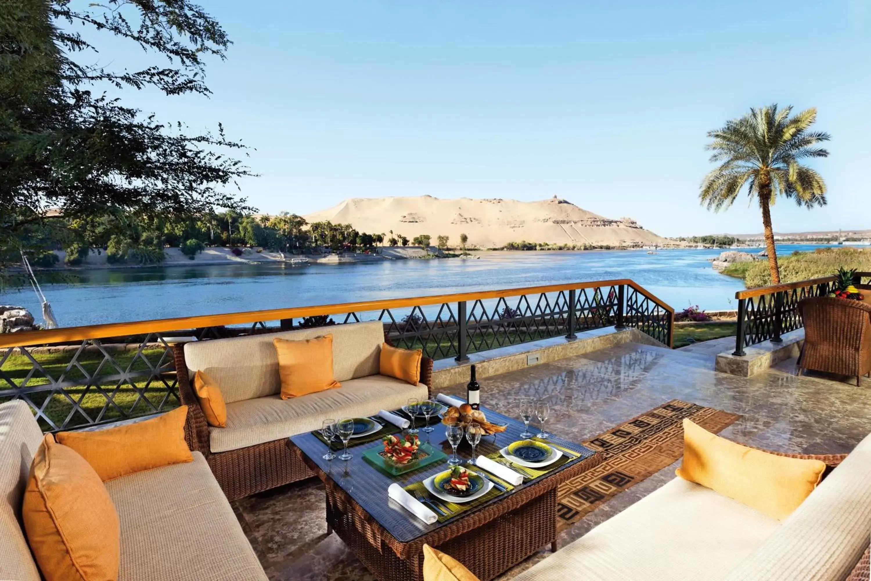 Balcony/Terrace in Mövenpick Resort Aswan