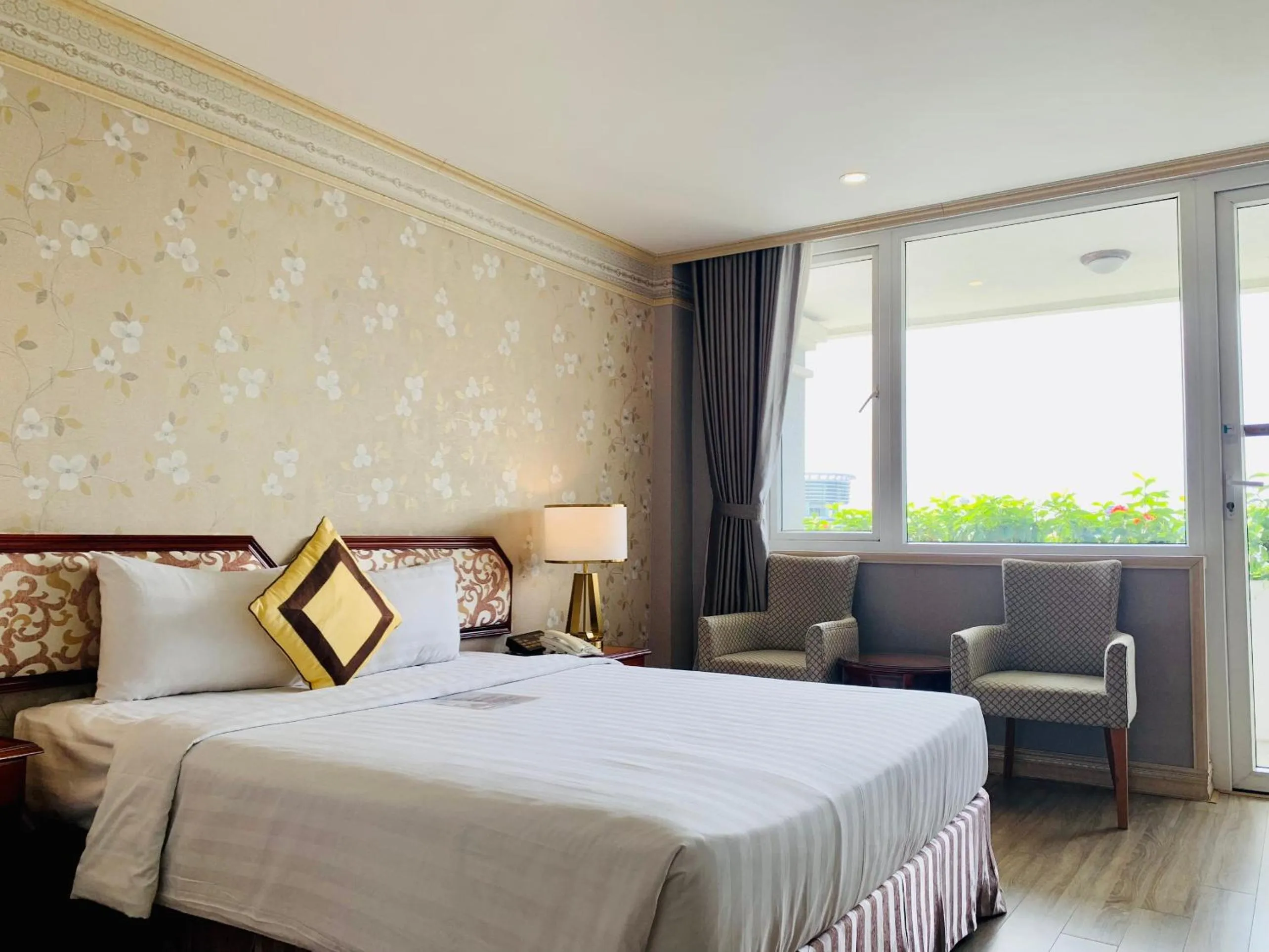 Bedroom, Bed in Lotus Saigon Hotel