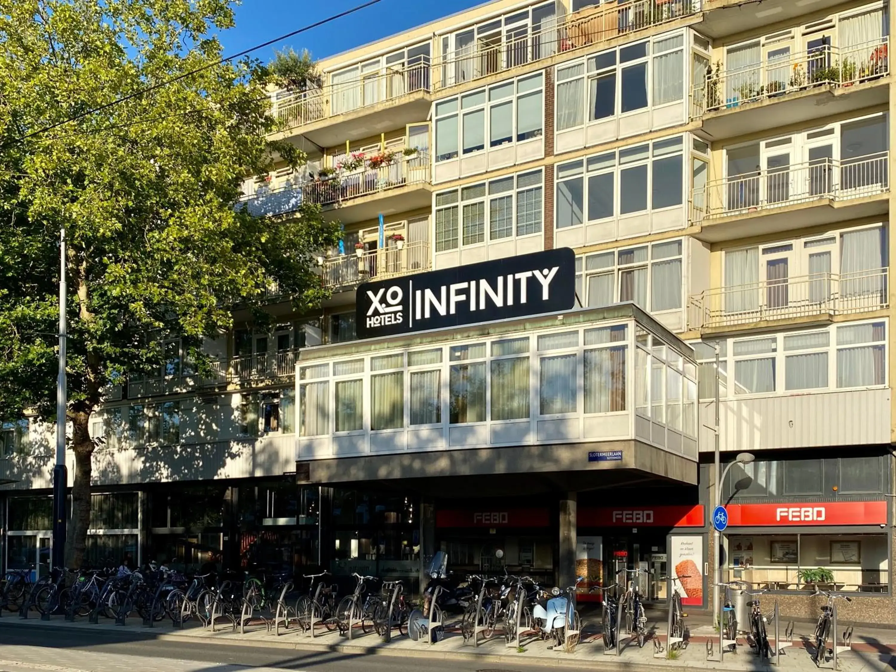 Property building in XO Hotels Infinity