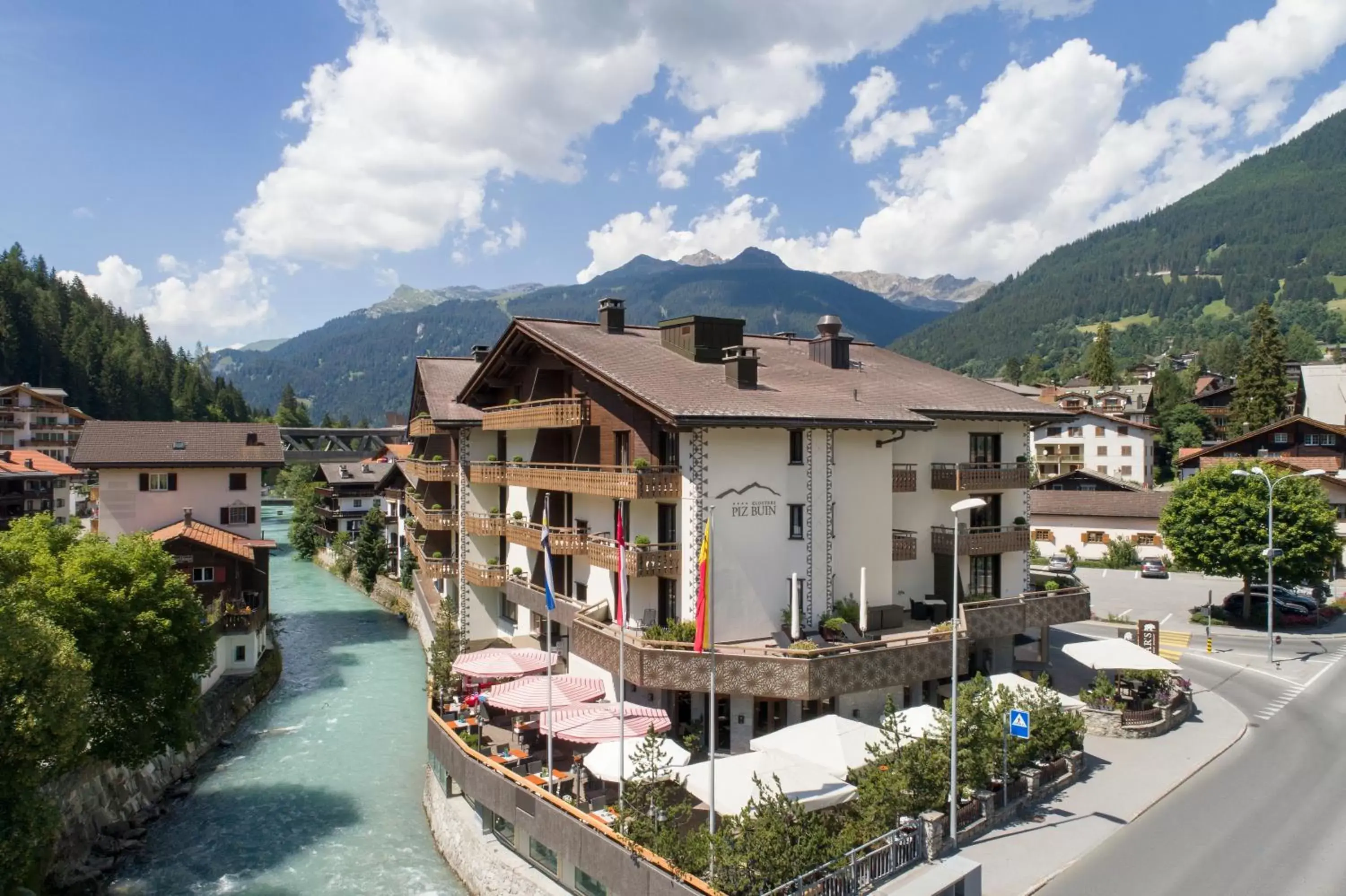 Property Building in Hotel Piz Buin Klosters