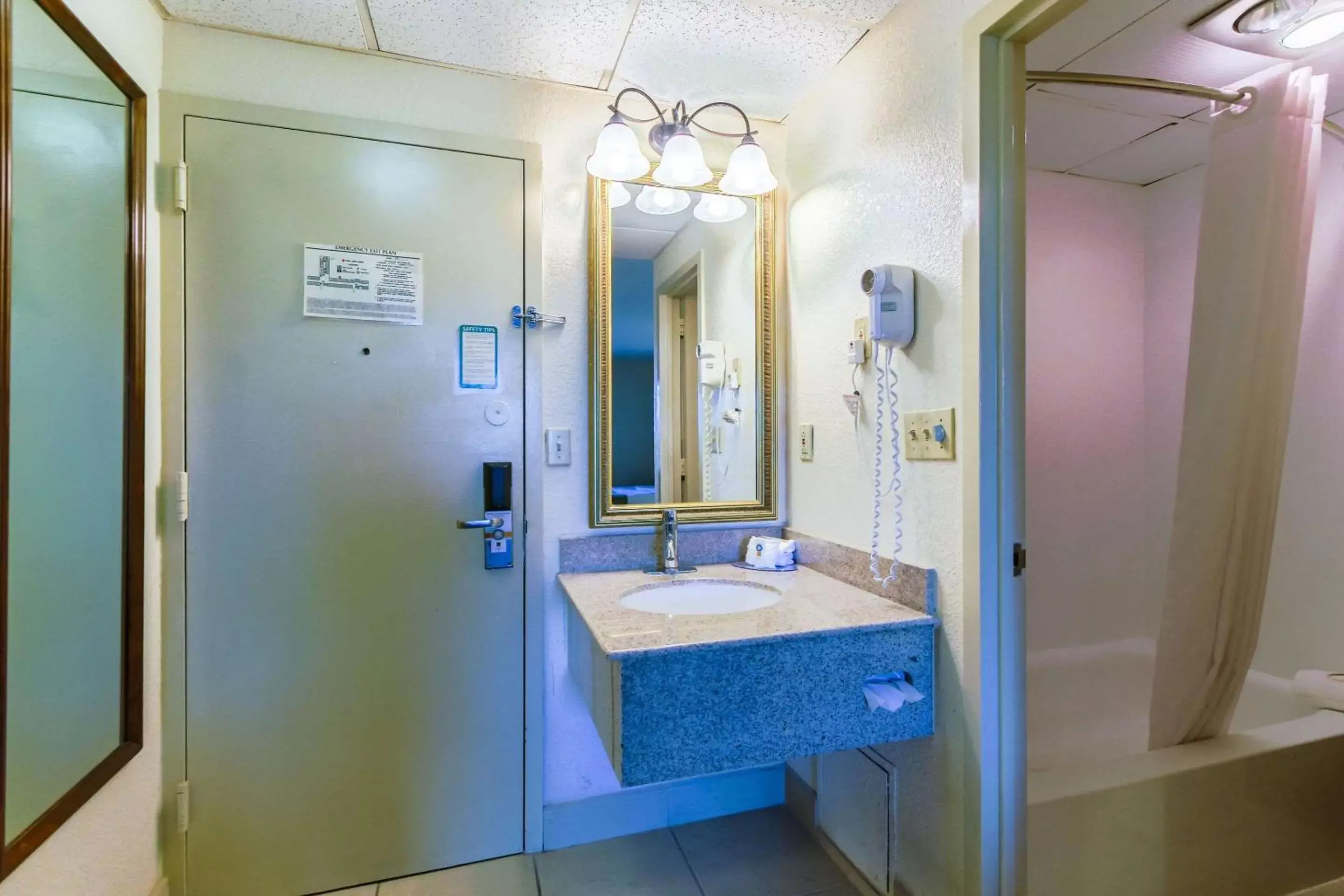 Bathroom in Quality Inn & Suites Conference Center West Chester