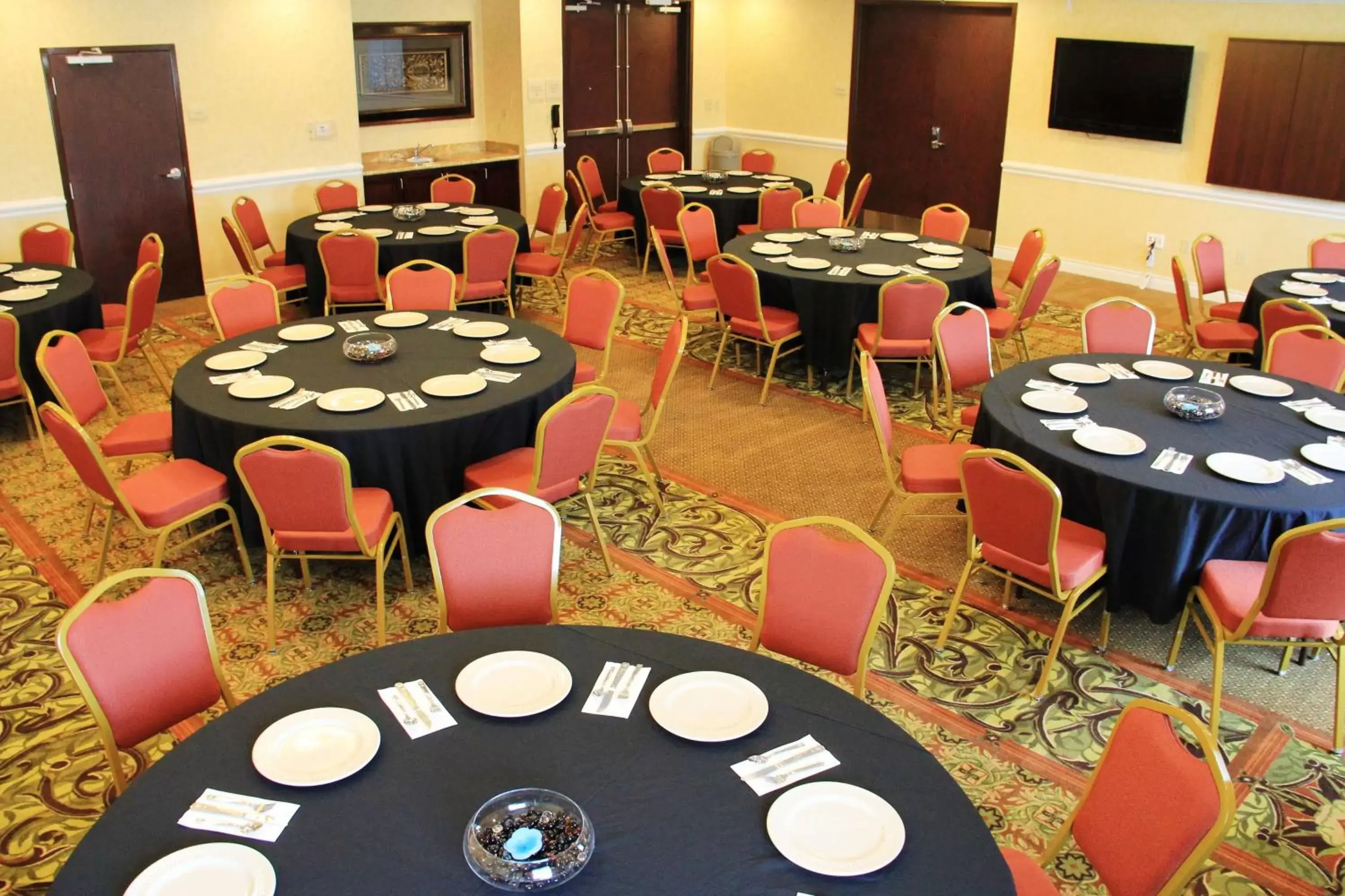 Meeting/conference room, Restaurant/Places to Eat in Hilton Garden Inn Houston West Katy