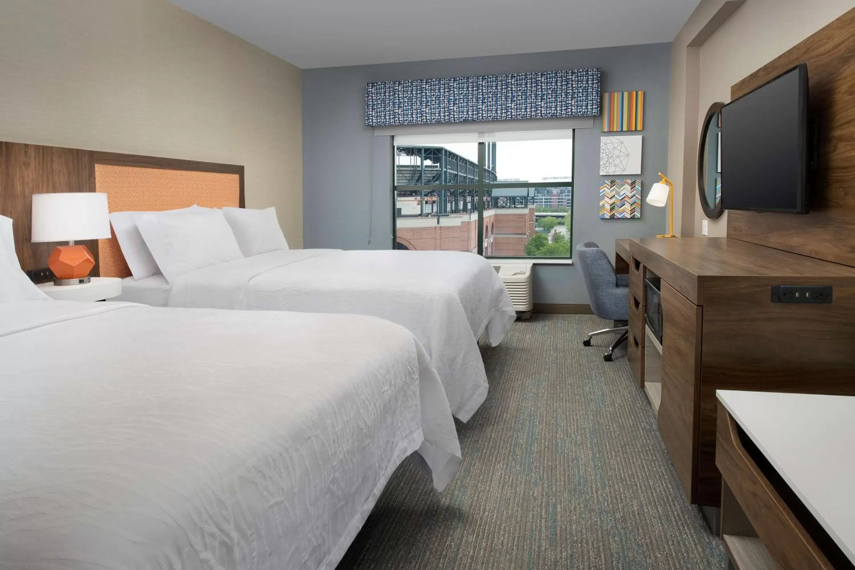 Bedroom, Bed in Hampton Inn Baltimore-Downtown-Convention Center