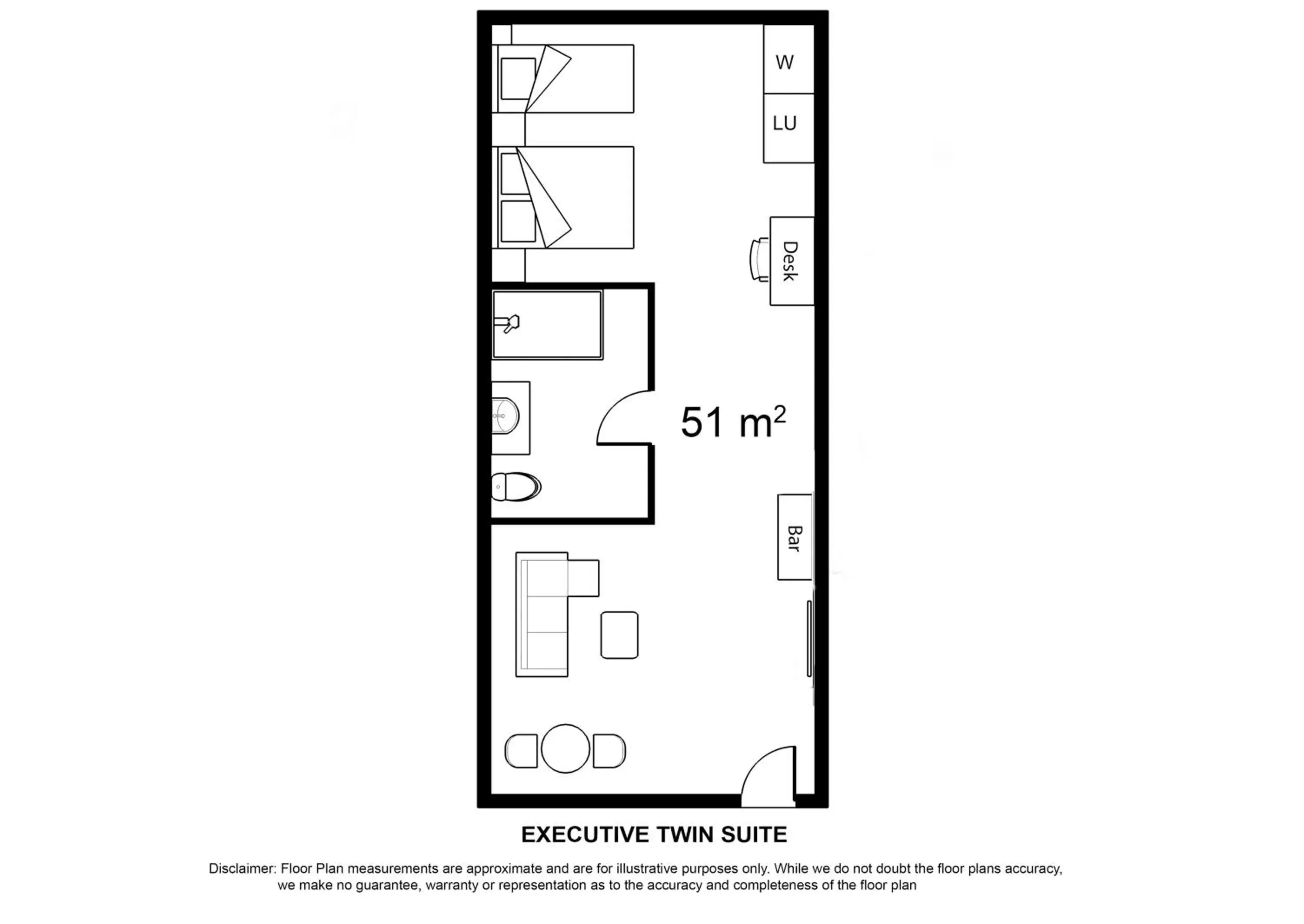 Other, Floor Plan in Presidential Motel