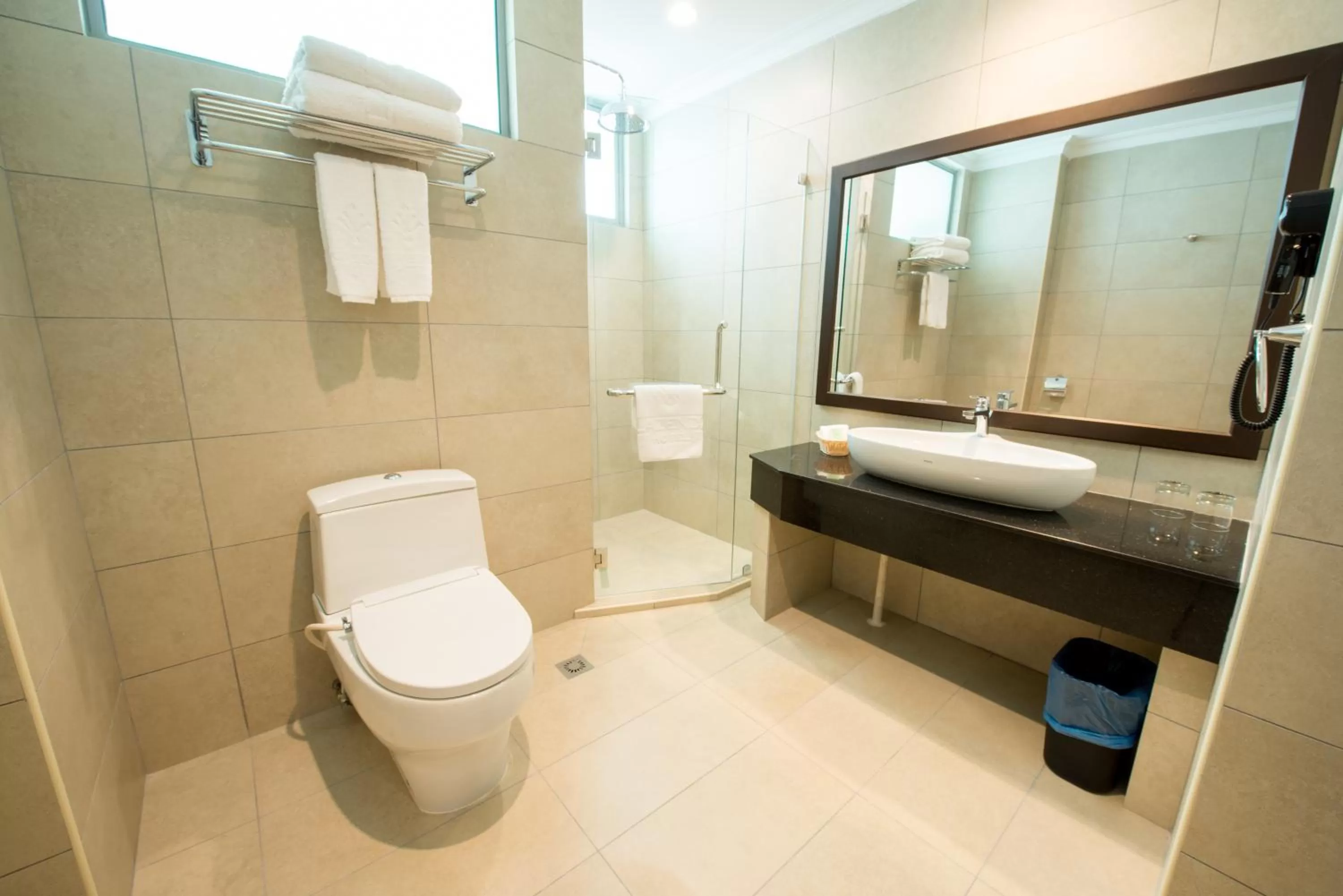 Toilet in Lazenda Hotel