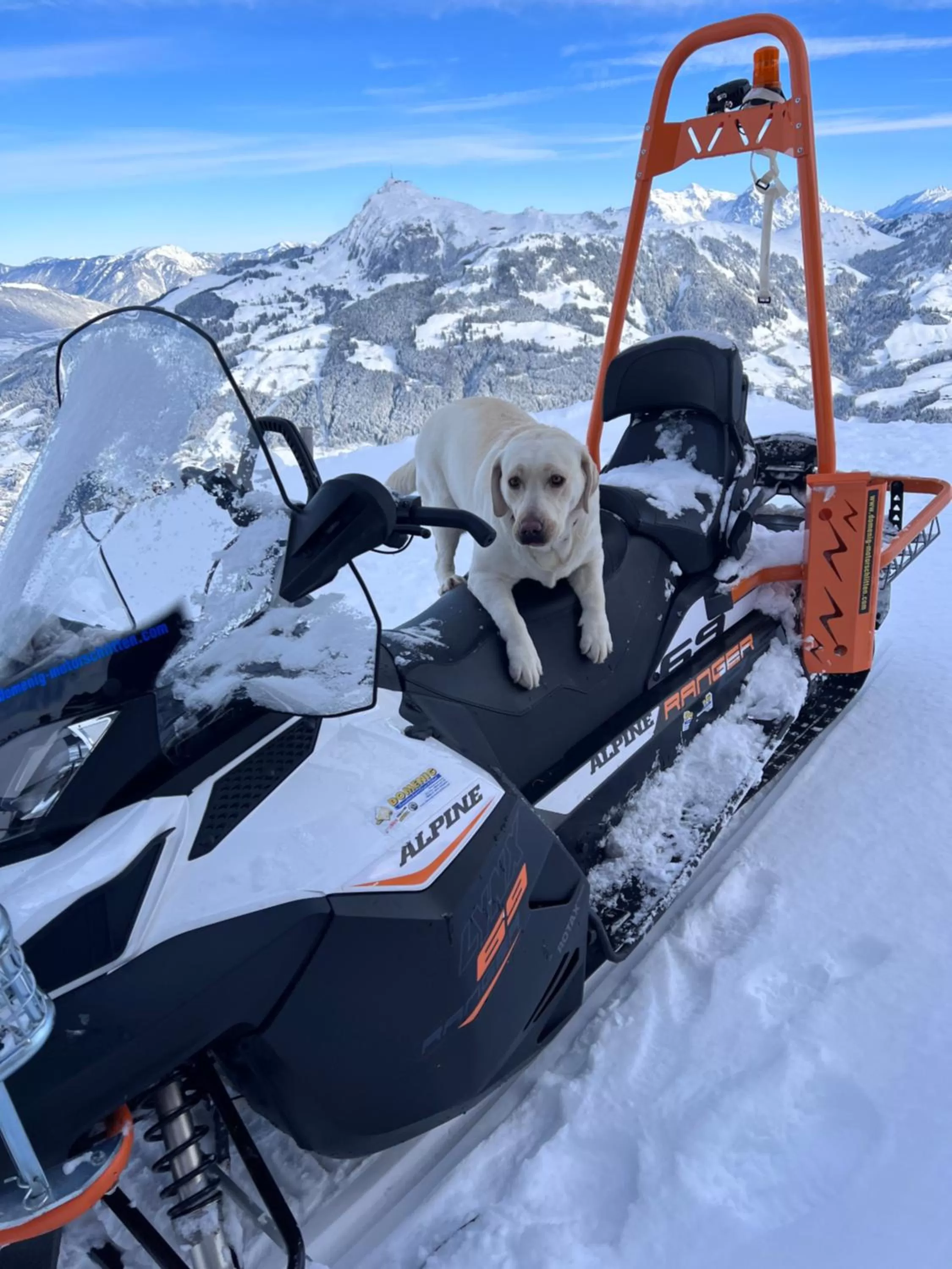 Hocheckhuette On Top of the Kitzbuehel Hahnenkamm Mountain
