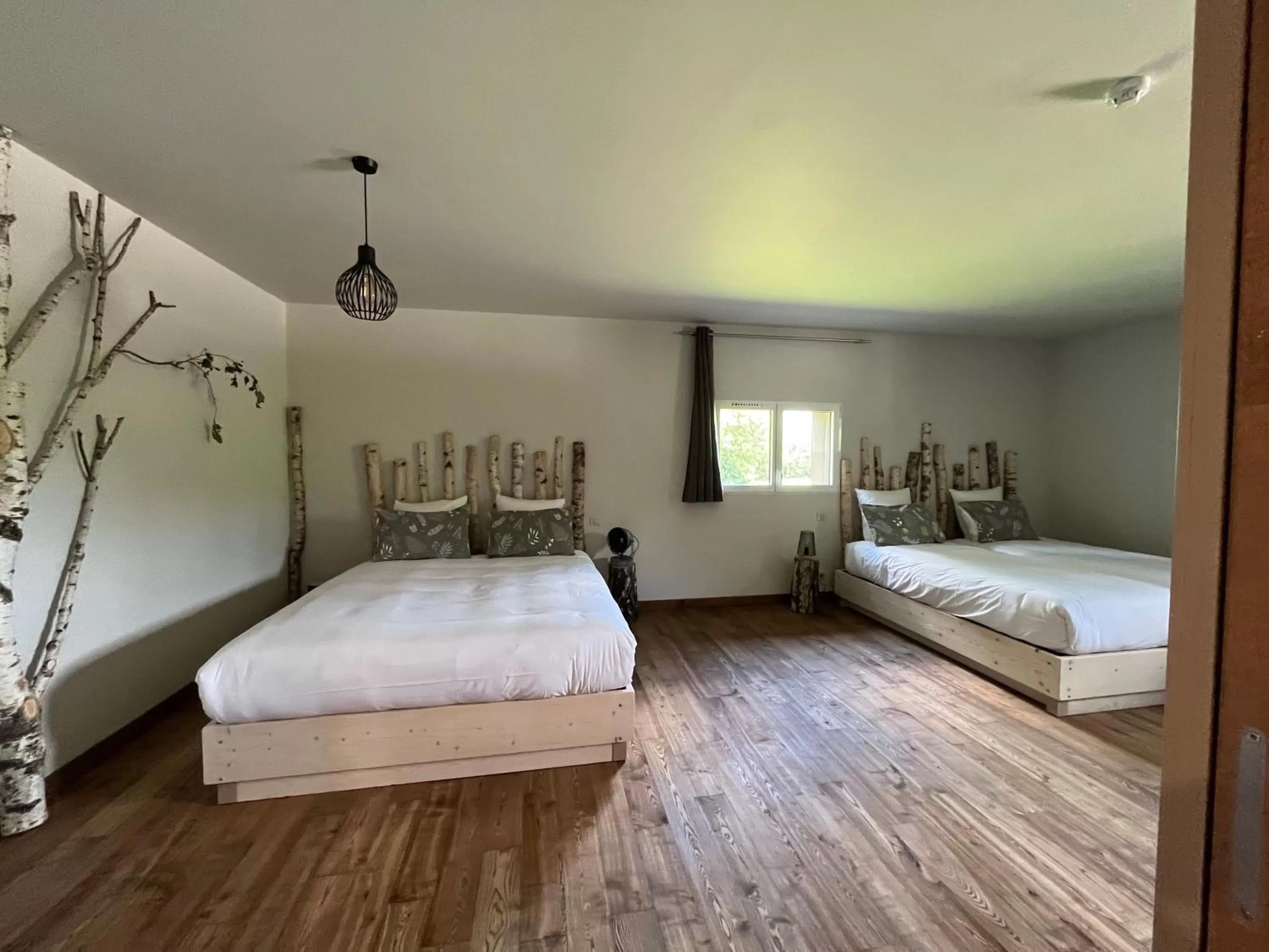 Bed in Hôtel En Tilleul