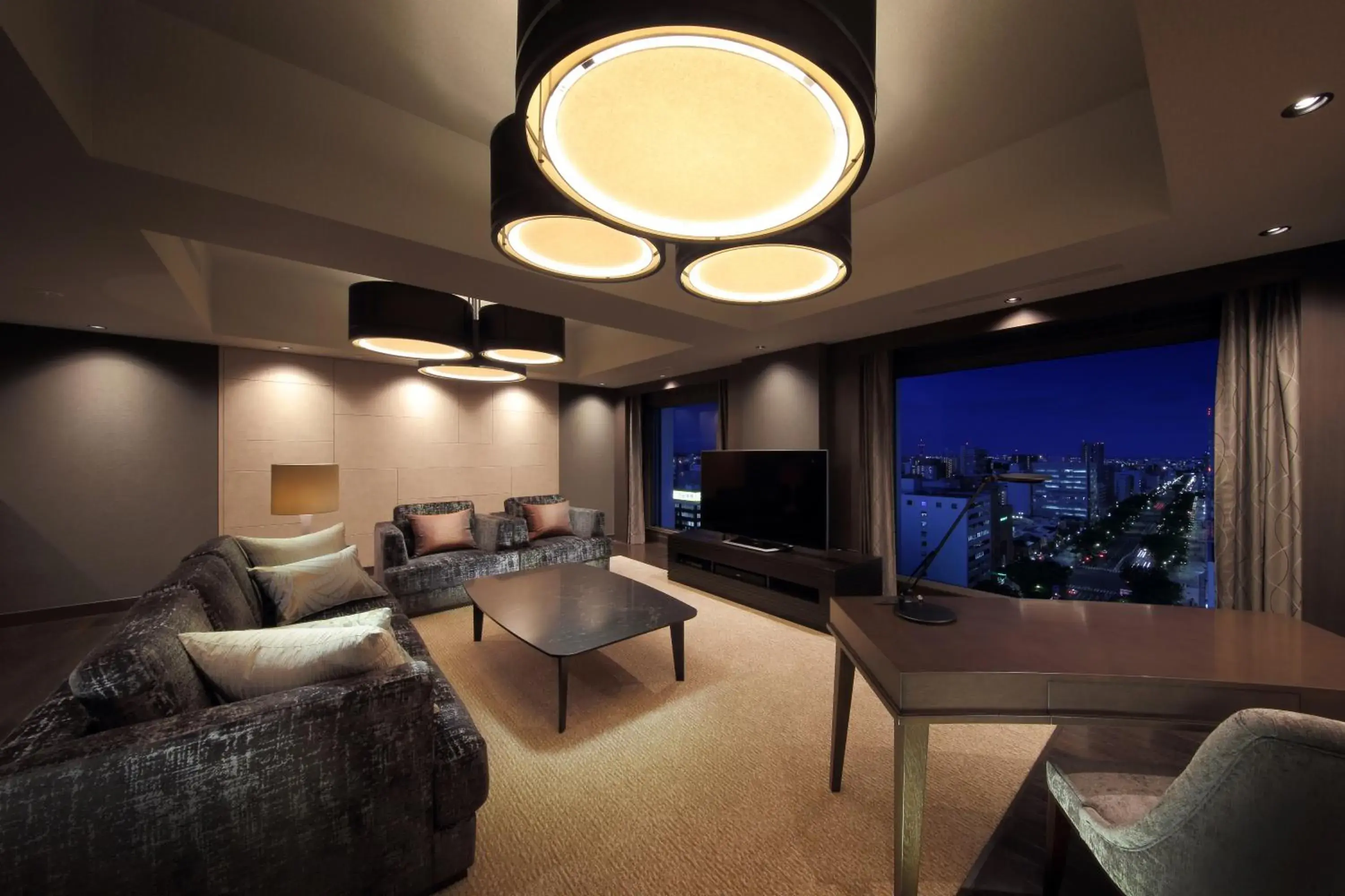 Living room in Hotel Metropolitan Sendai East Living room in Hotel Metropolitan Sendai East