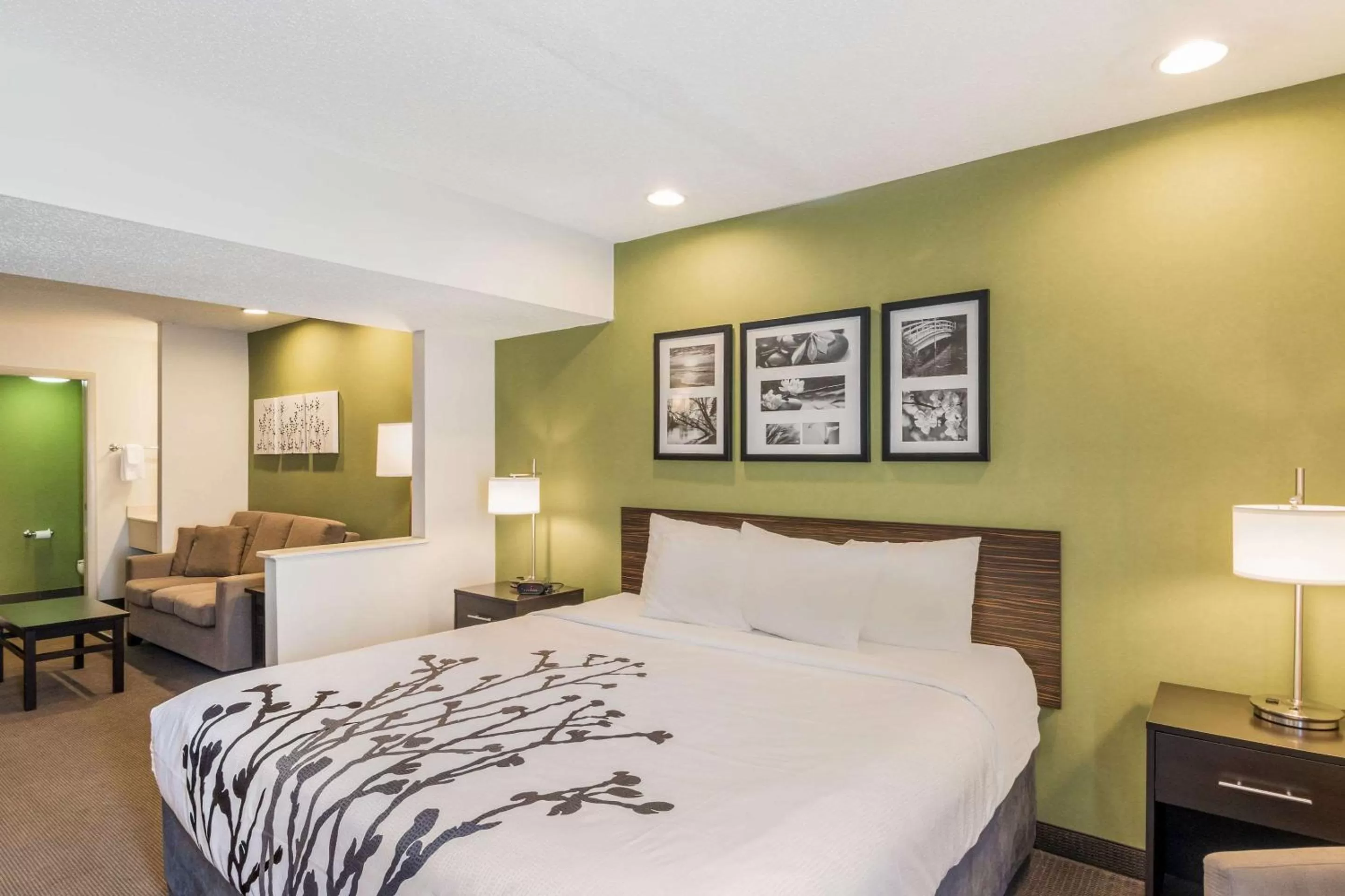 Photo of the whole room, Bed in Sleep Inn & Suites Niantic North