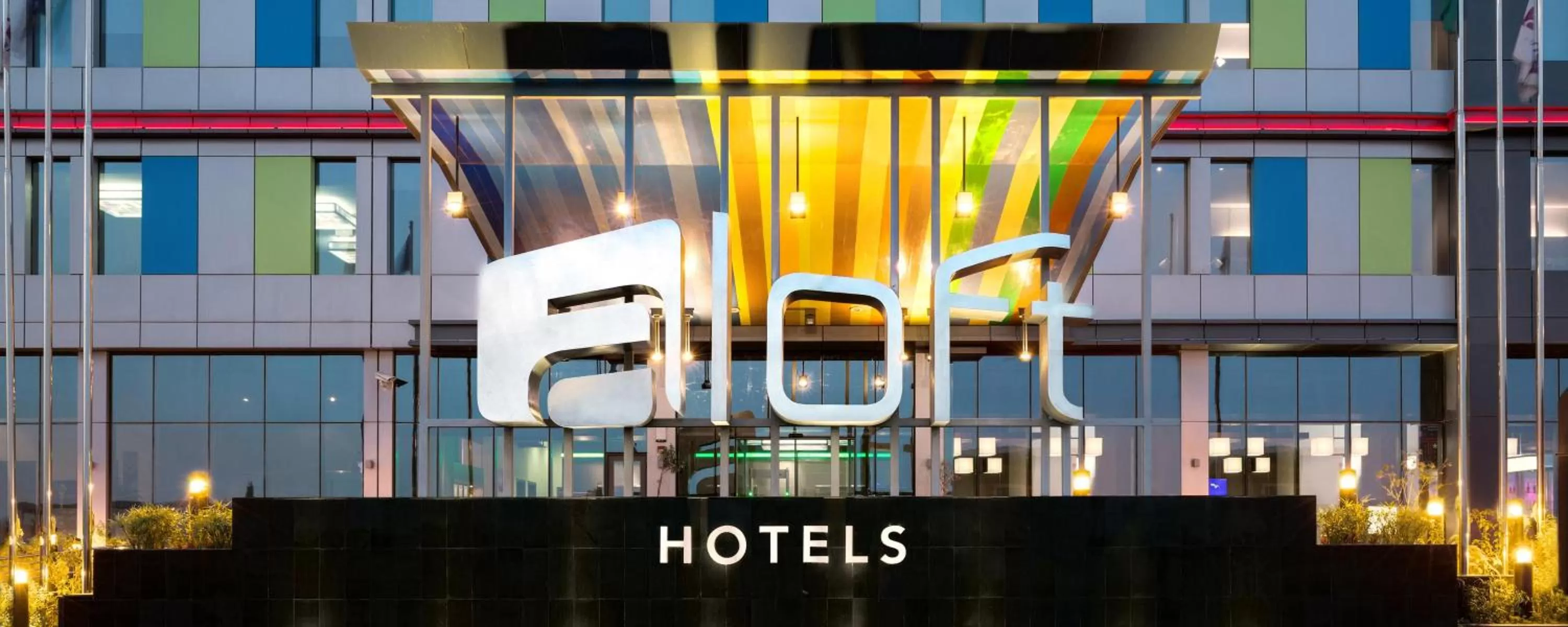Property logo or sign in Aloft Lubbock