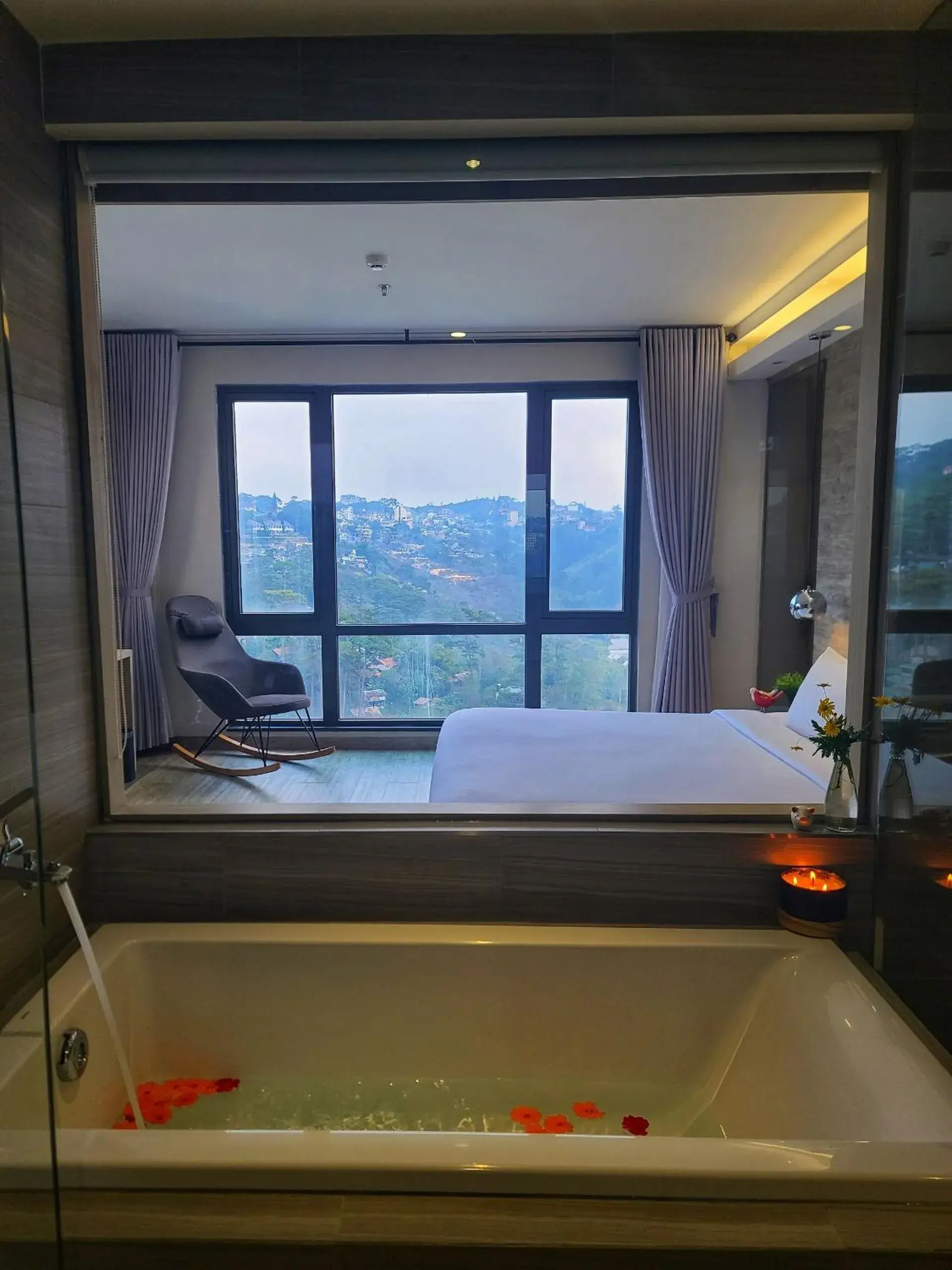 Bathroom in The Luxe Hotel Da Lat